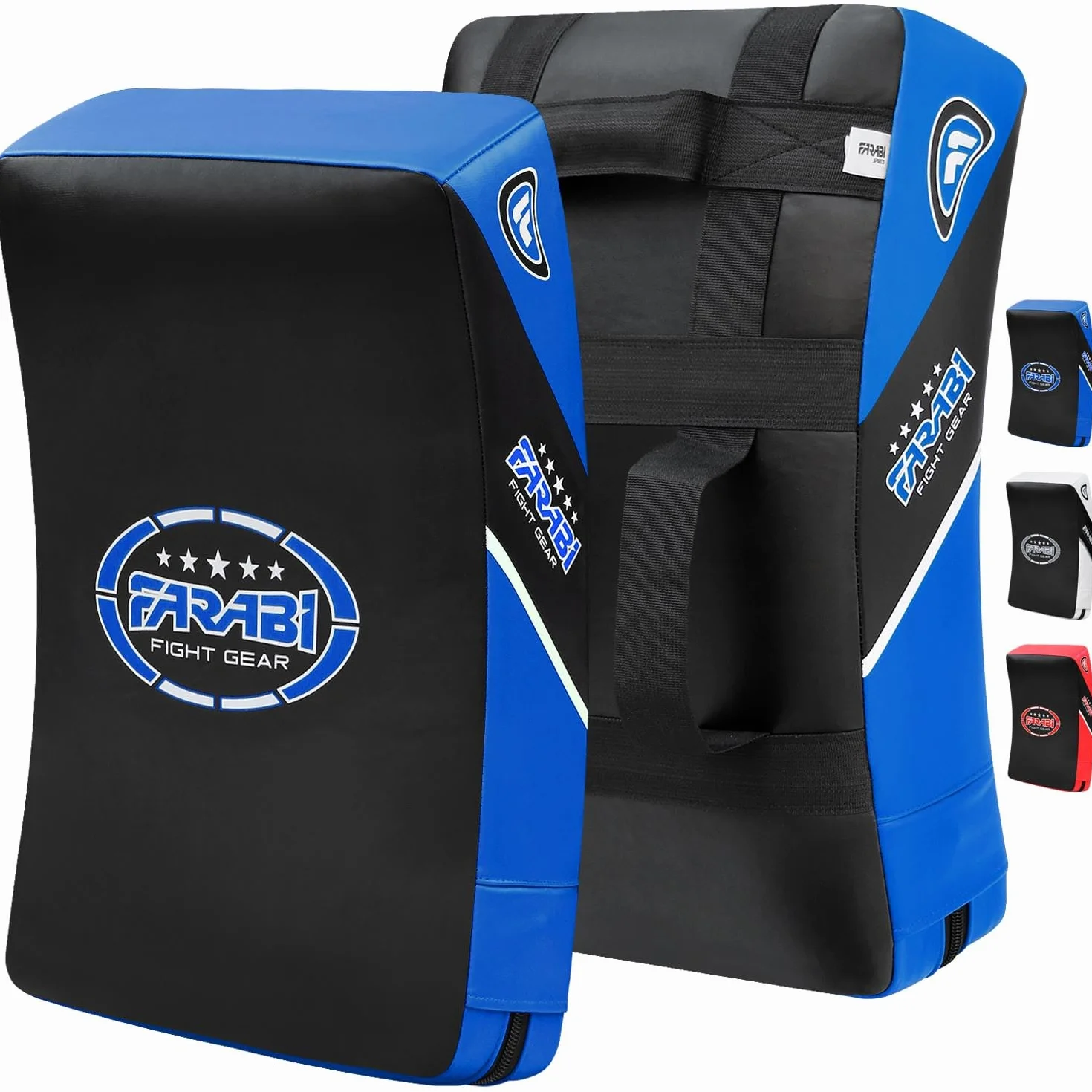 Farabi Sports Bouclier de Frappe MMA Muay Thai Arts Martiaux Hook & Jab Boxe Bouclier Training Target pao Kick Frappe Bouclier pao x 1 unité