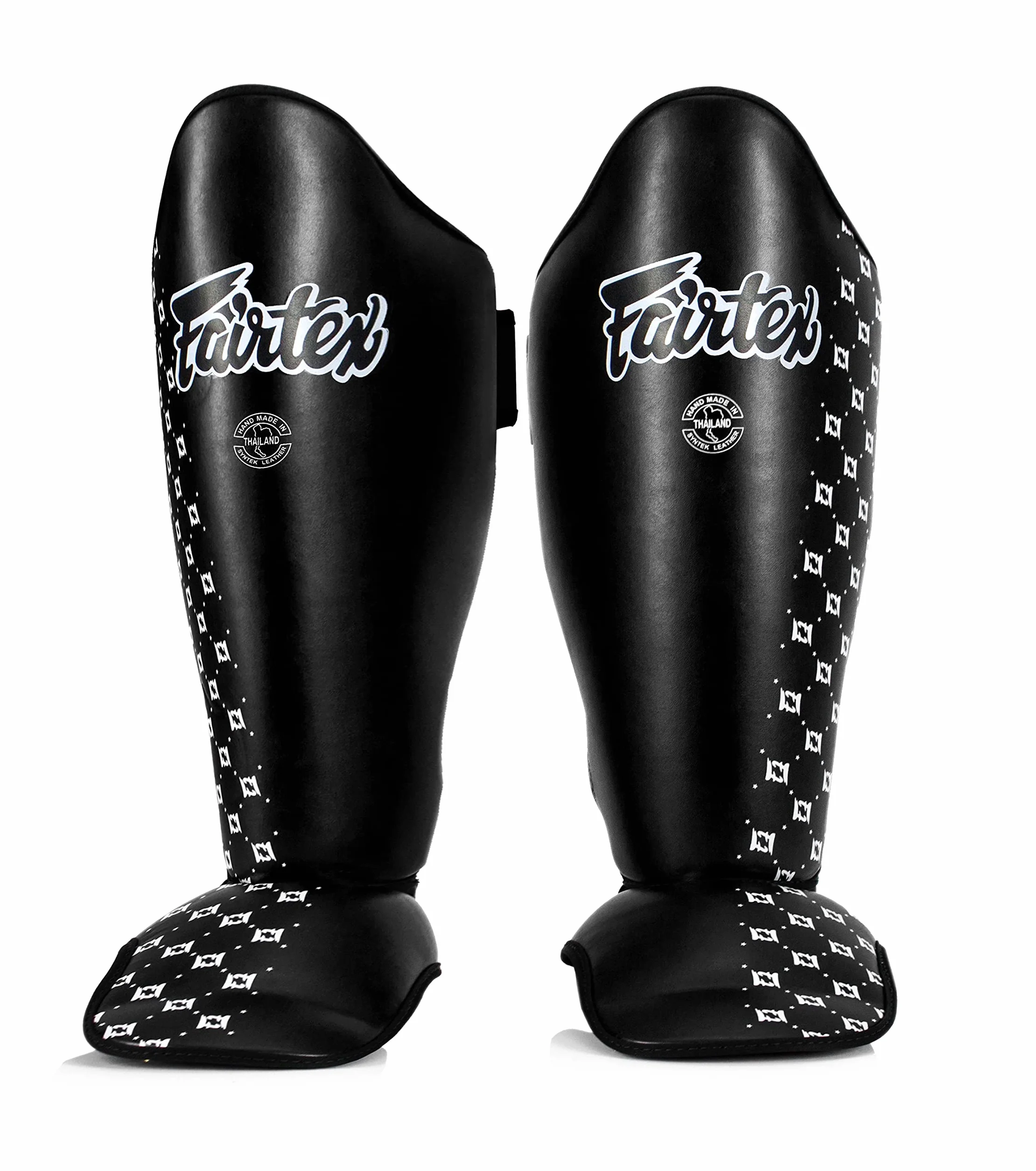 Fairtex SP5 Protège-Tibias Muay Thai pour Hommes, Femmes, Enfants | Premium, légers et durables | Protection étendue pour éviter Les péristites Pendant l'entraînement ou Le Sparring