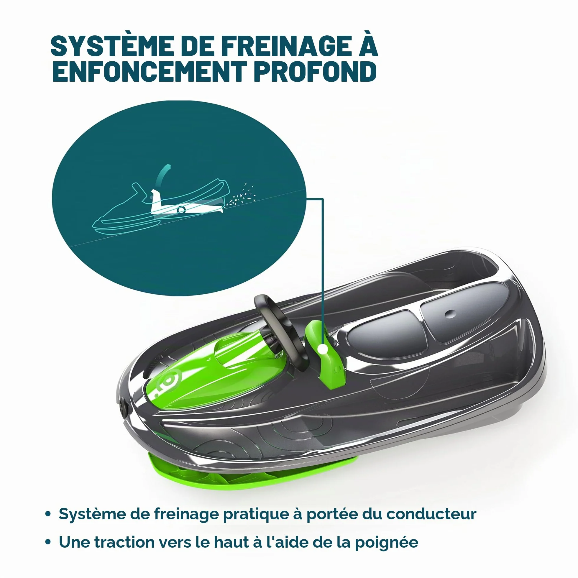 Frendo Stratos Luge pour 2 Personnes