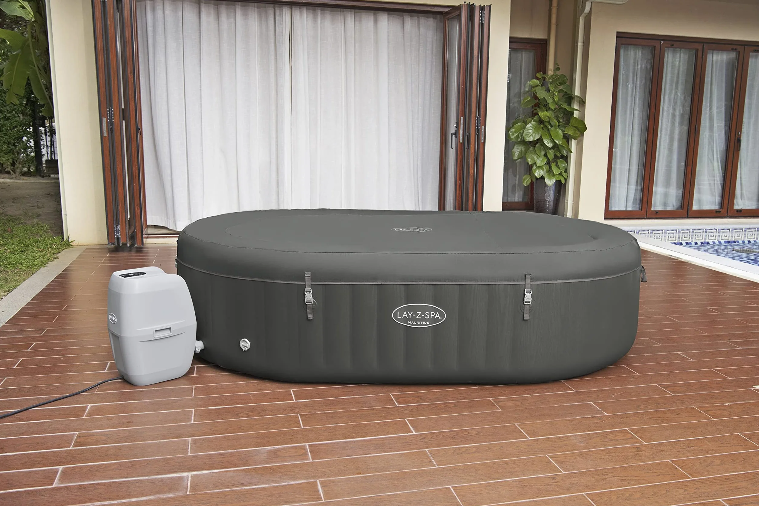 Bestway Lay-Z-Spa Mauritius Airjet 270 x 180 x 71 cm 5-7 Personnes