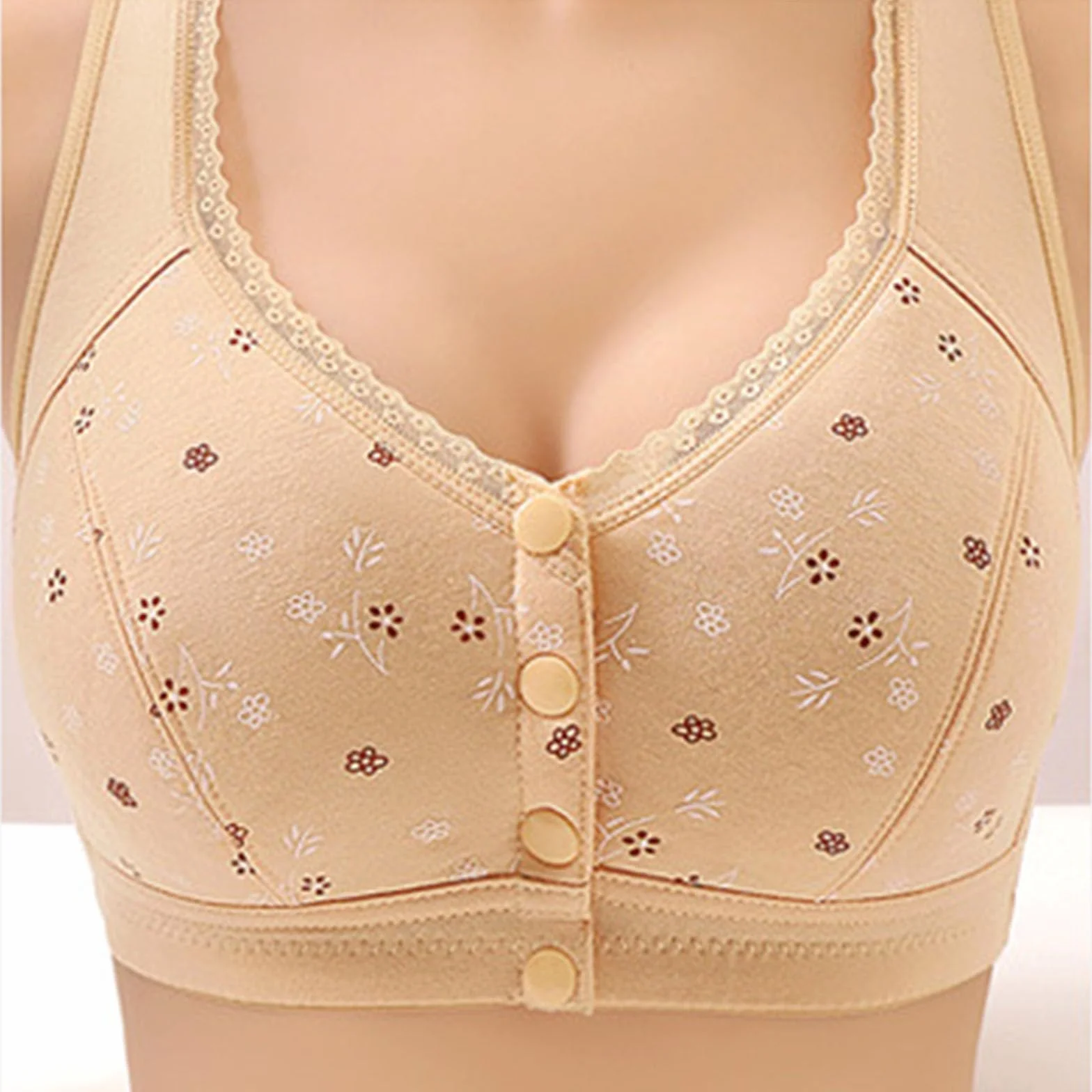 Femmes Grande Taille Soutien-Gorge Dentelle Bleu