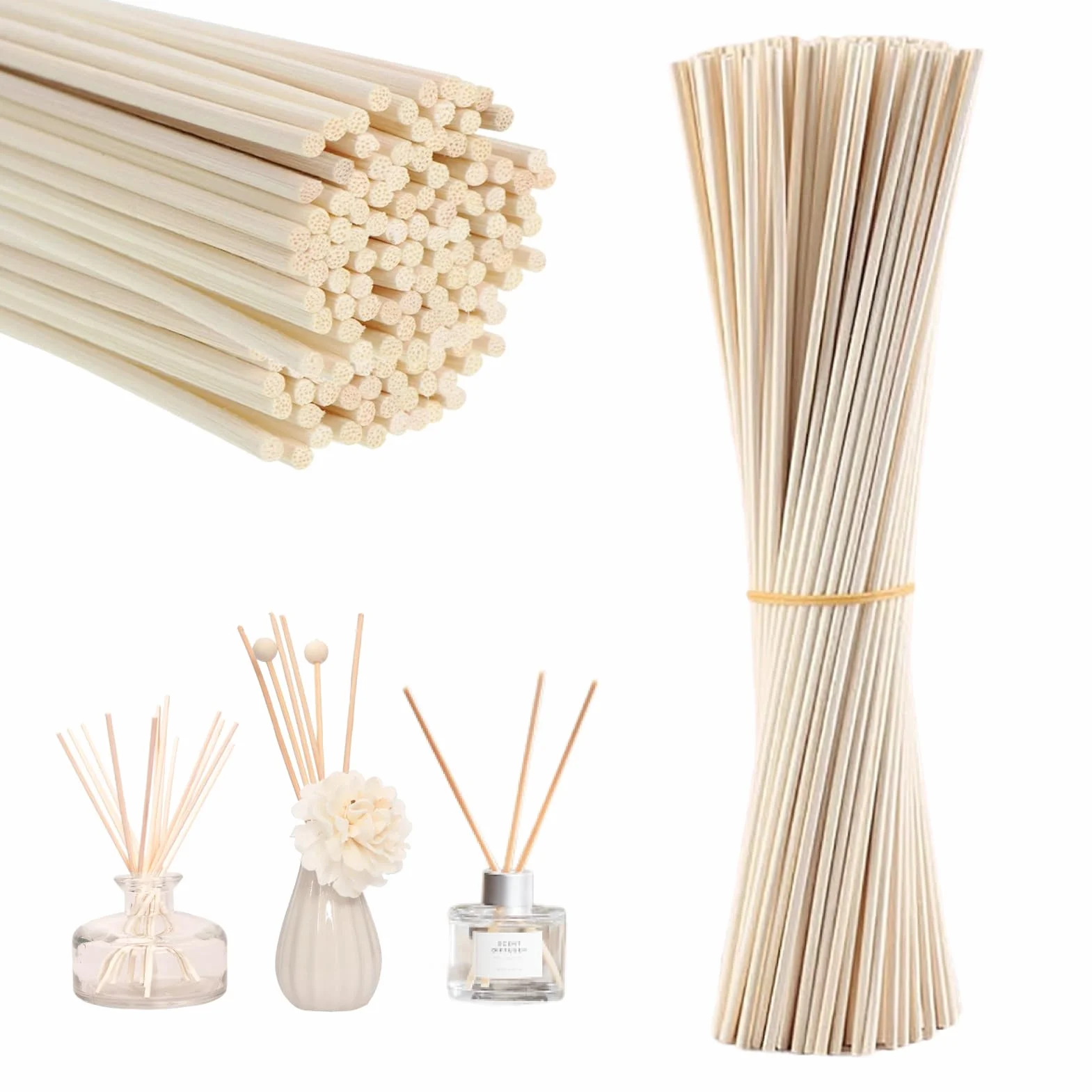 Bâton Reed Diffuseur 30cm*3mm 60 Pièces pour Cuisine, Bain, Salon - Senteur Maison