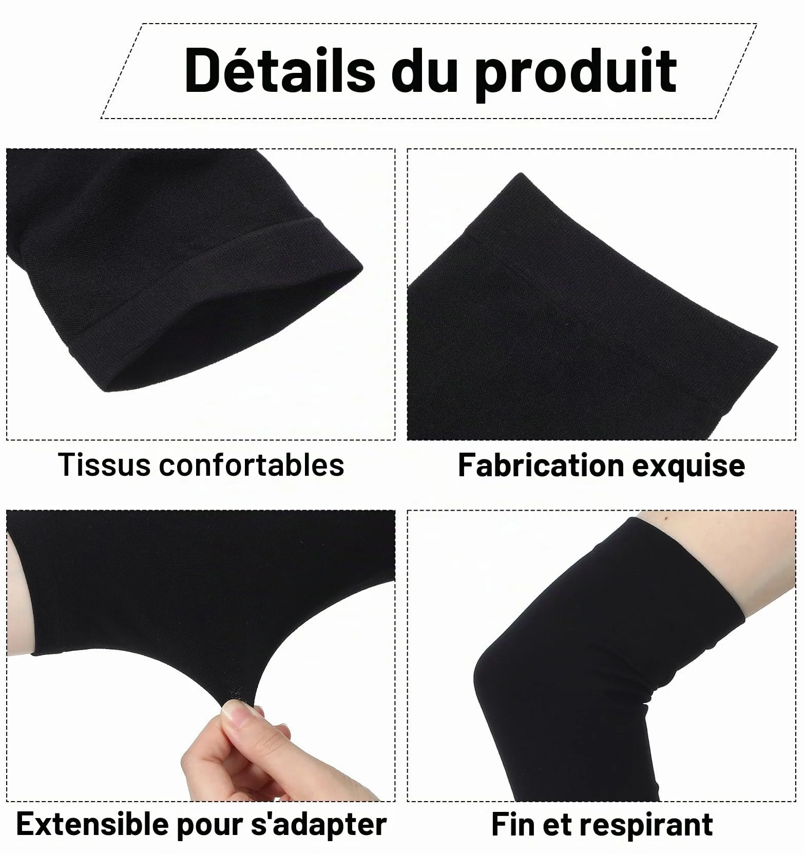 Lot de 3 paires de bandages pour avant-bras, manches de bras avec protection de compression, manches respirantes pour femmes et hommes, protection pour tatouage et sport