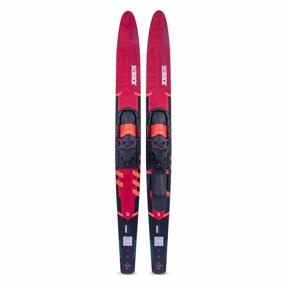Jobe Allegre 67" Combo Skis Nautiques, Adultes, Unisexe, Rouge