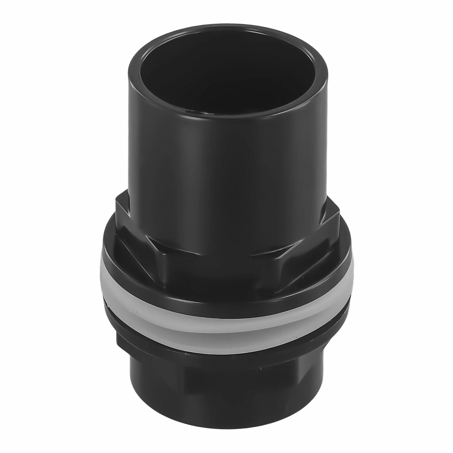 Passe Paroi Raccord Fileté PVC 40 mm Entrée Réservoir Aquarium Joint D'étanchéité