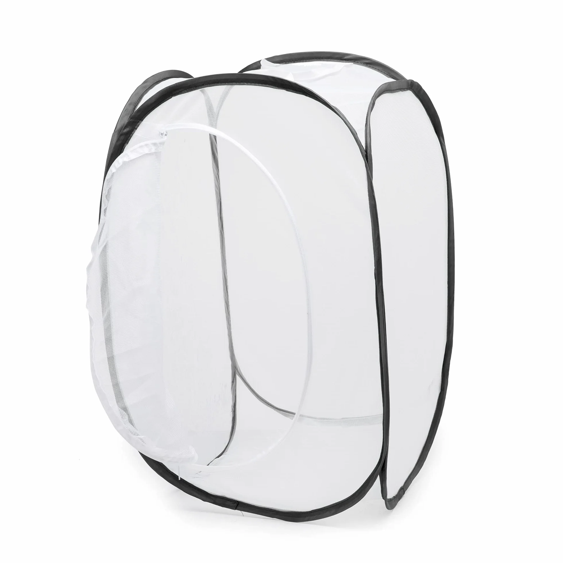 Cage à Papillon et Insectes Mesh Habitat Terrarium d'explore et Protect, Noir
