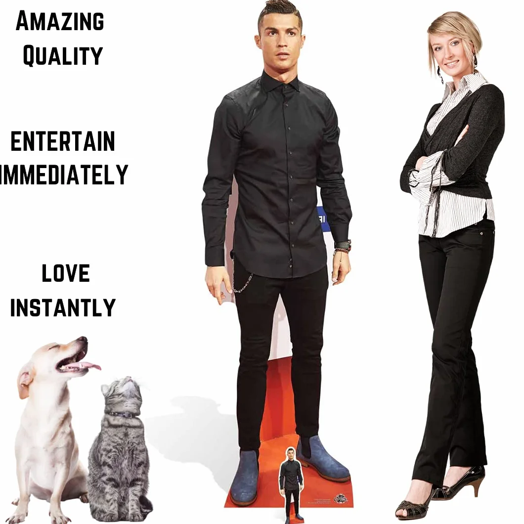 Cristiano Ronaldo Star découpes Carton découpé, Multicolore