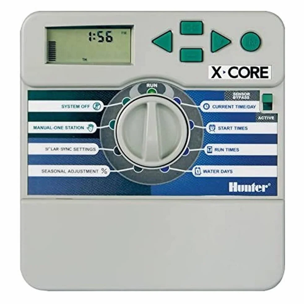Hunter X-Core 401i 4 Stations Arroseur Ordinateur d'arrosage Intérieur Gris