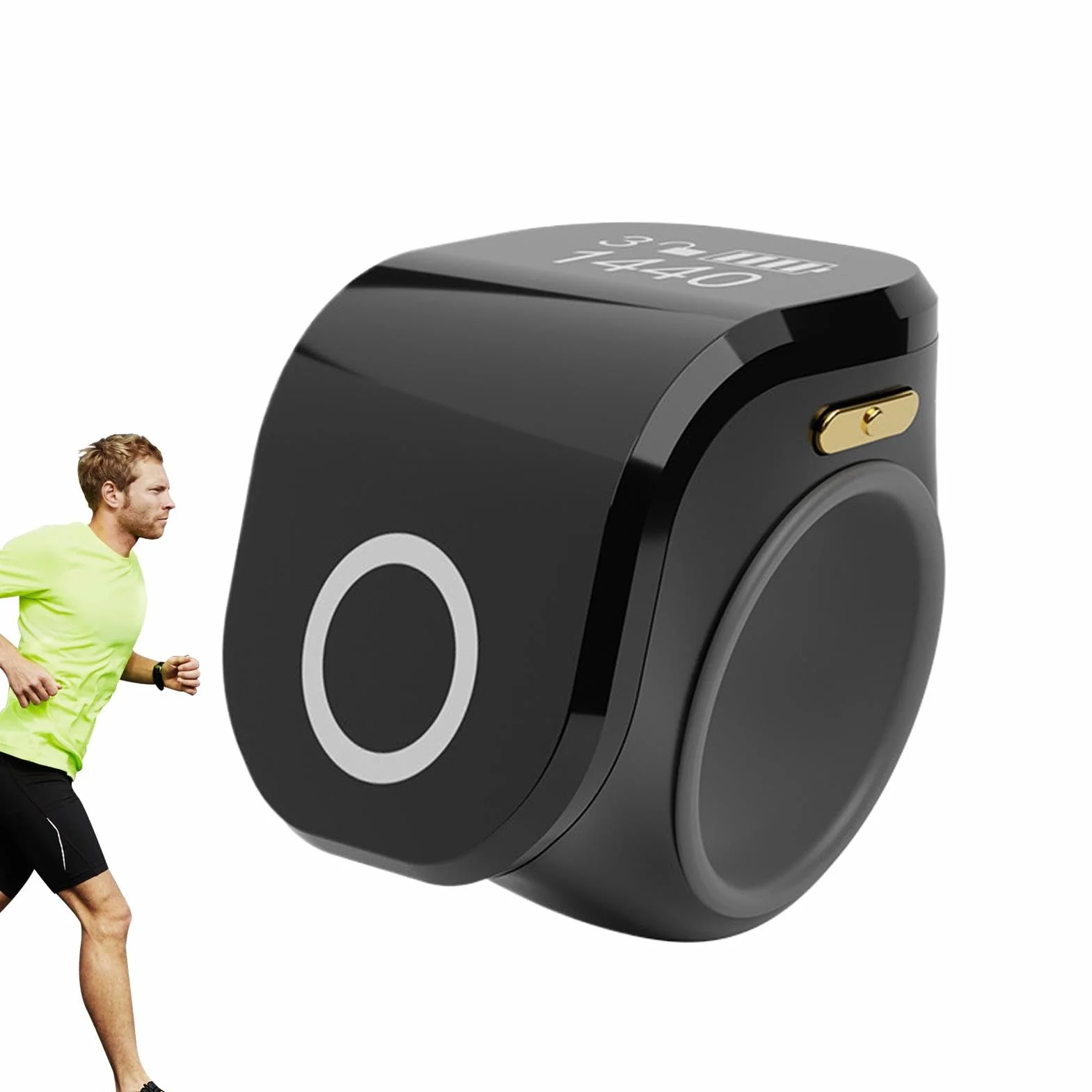 Compteur de Doigts électronique Rechargeable - Anneau de Doigt de Dispositif de comptage pour Golf