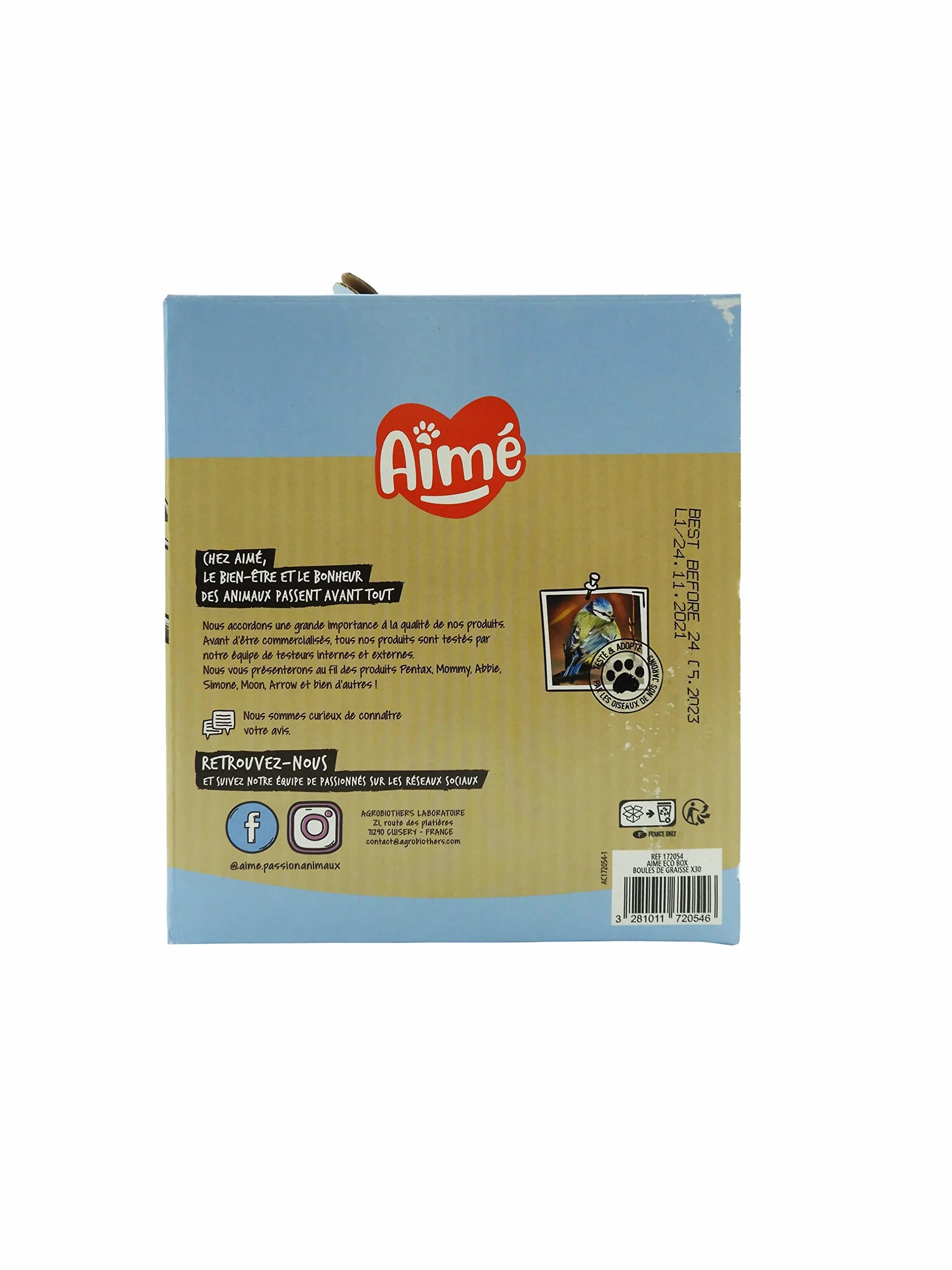 AIME Eco Box 30 boules de graisse