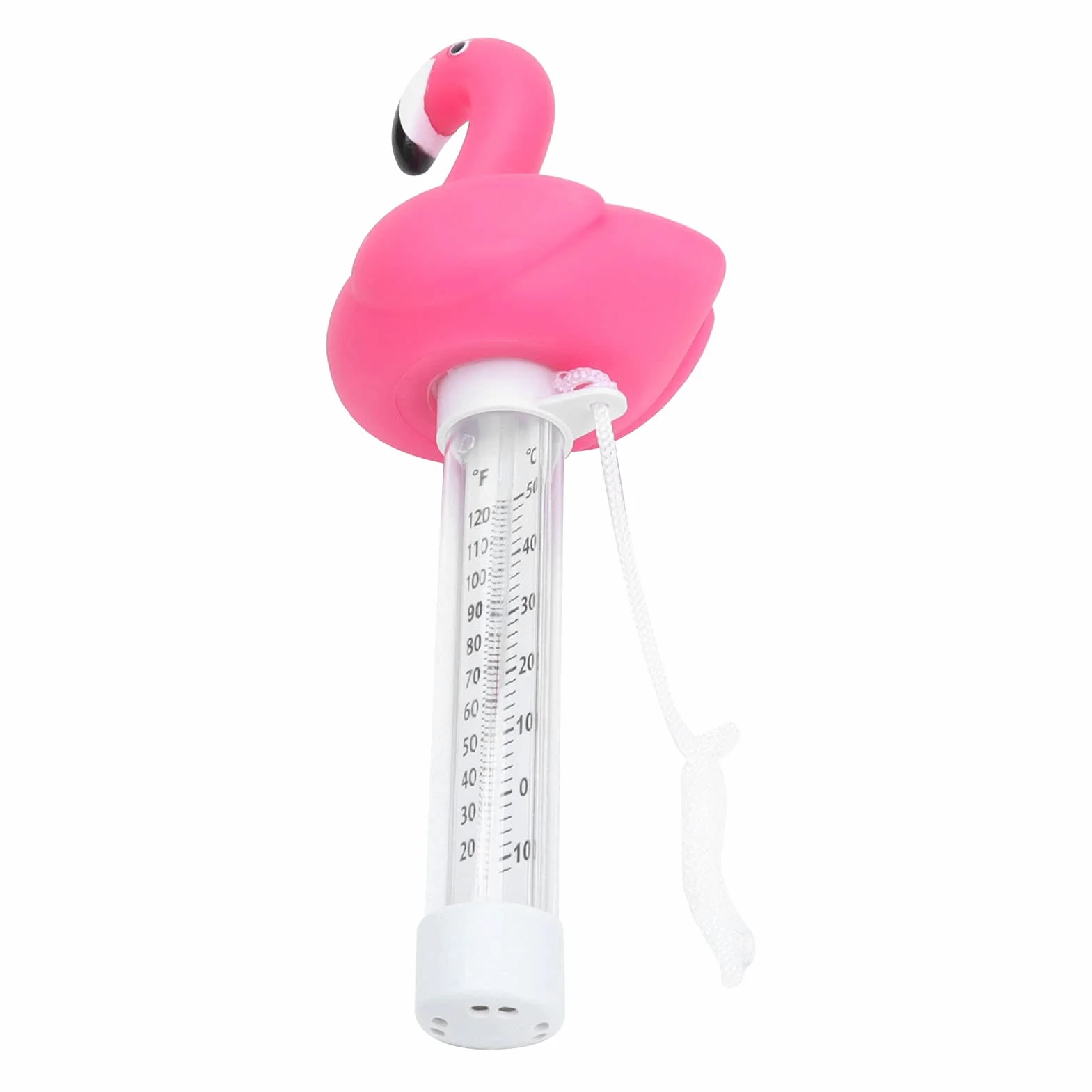 Thermomètre De Piscine Flottant, Flamant Rose, Intérieur Extérieur, Pour Piscine SPA