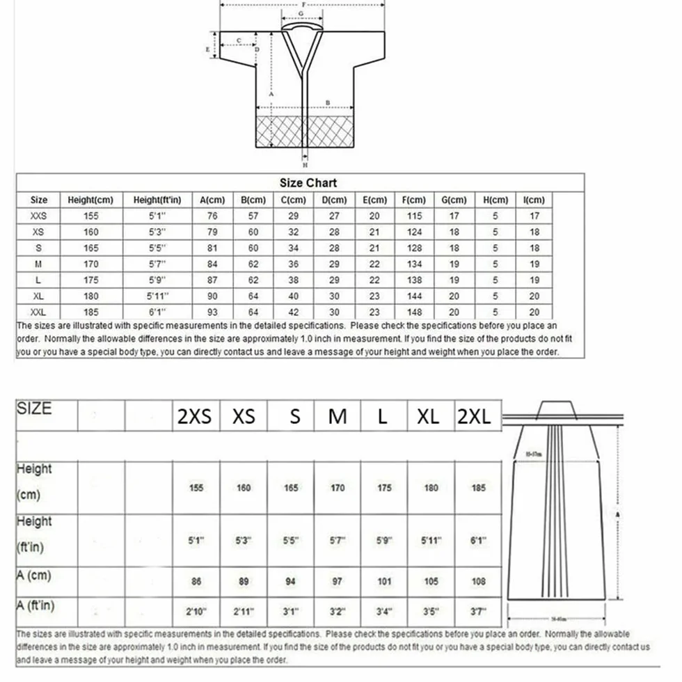G-LIKE Uniforme d'arts martiaux Kendo/Aikido Keikogi Hakama pour homme