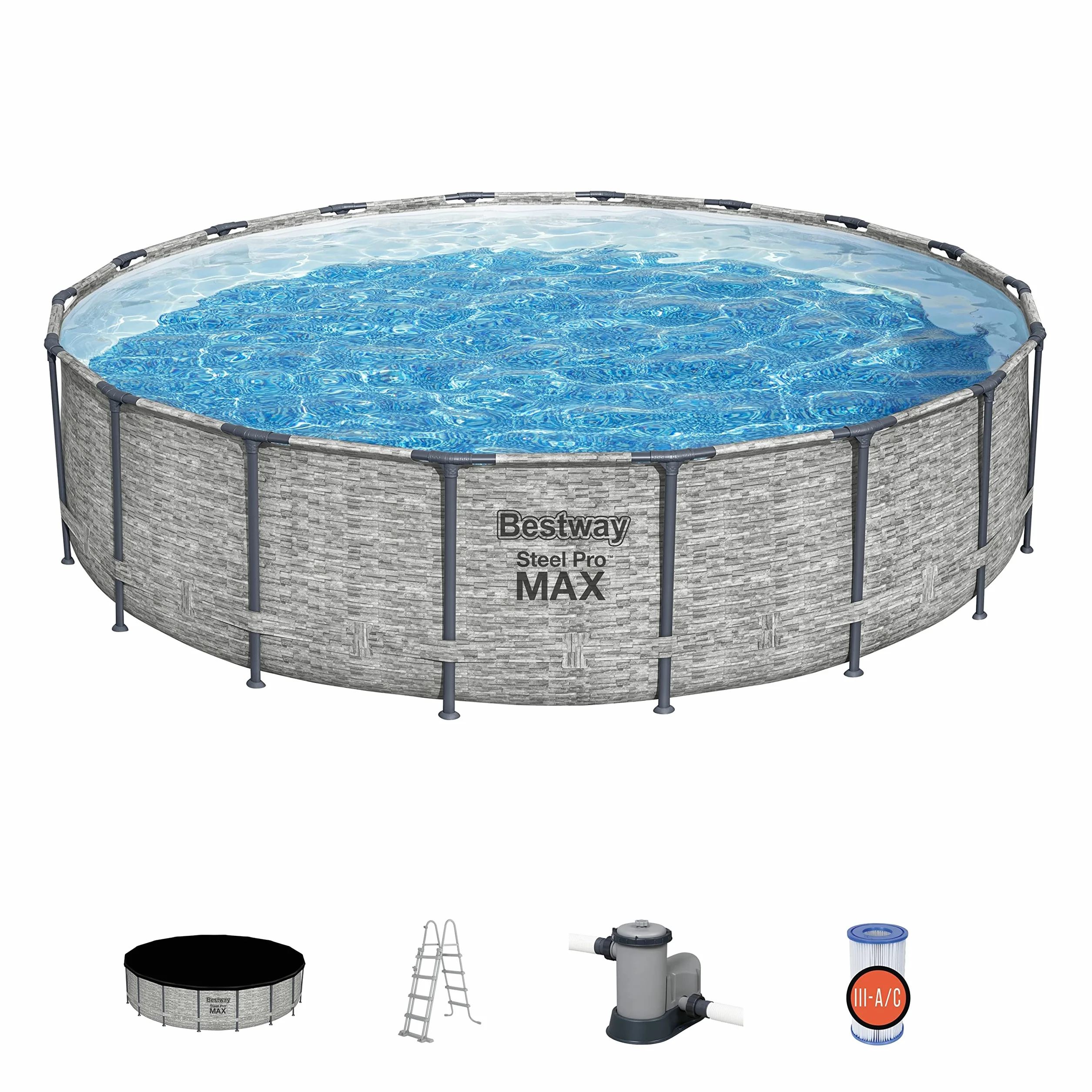 Bestway 18' x 48" Pool Set 5.49m x 1.22m