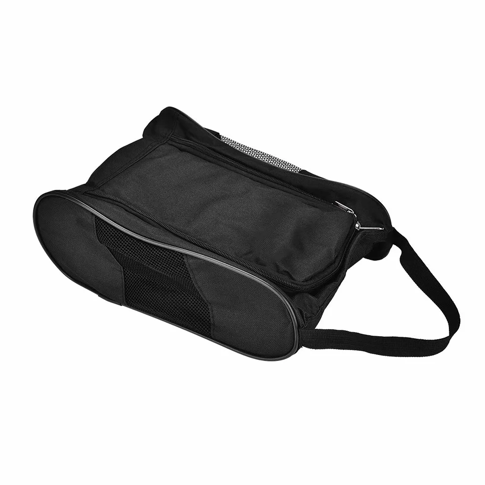 Sac de Chaussures de Golf Portable avec Ventilation en Maille pour Tennis et Accessoires