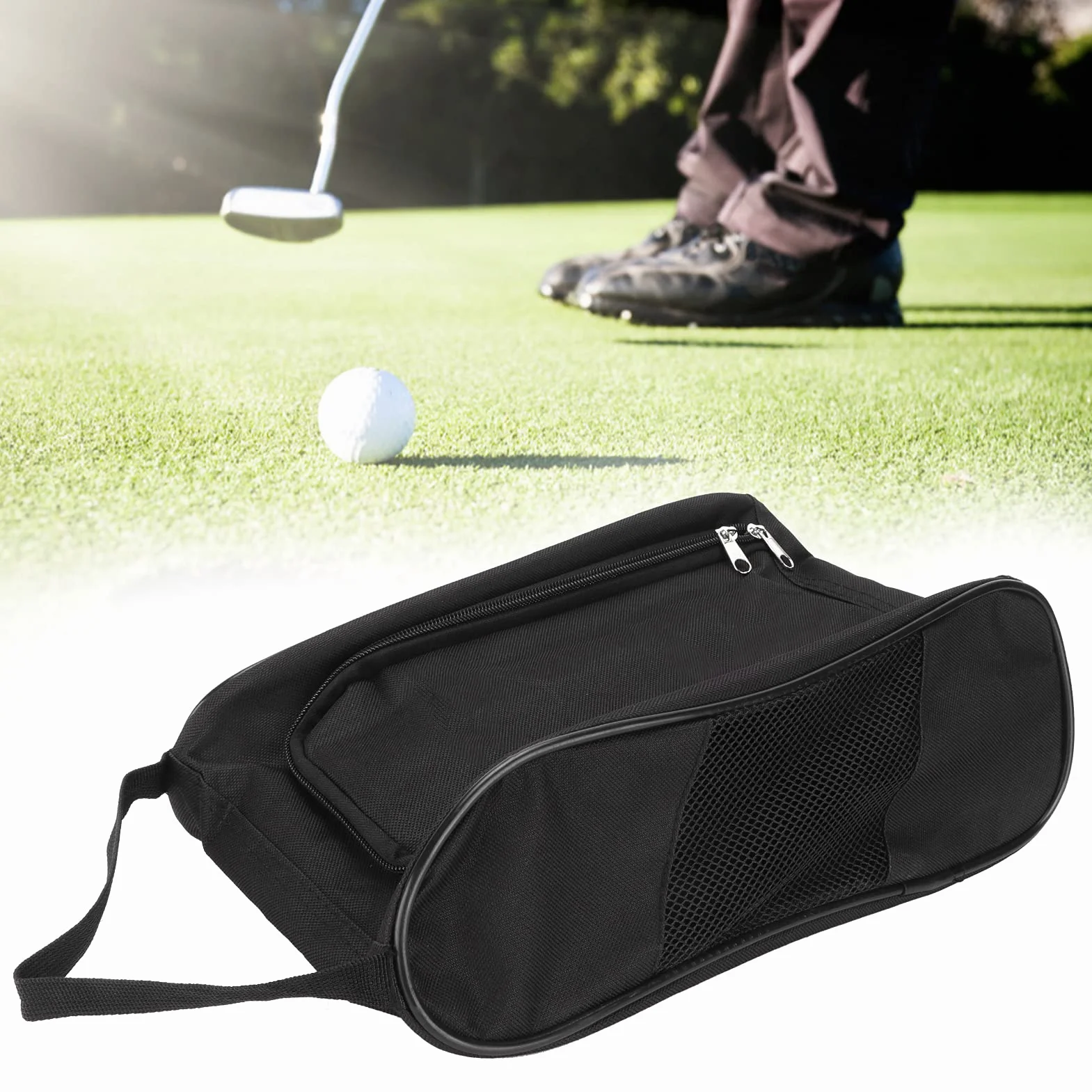 Sac à Chaussures de Golf Grande Capacité avec Ventilation