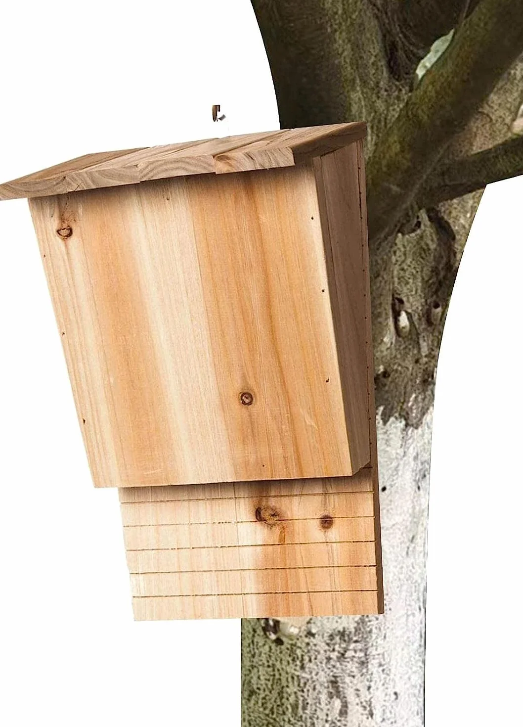 Nichoirs muraux en bois massif pour chauve-souris de jardin