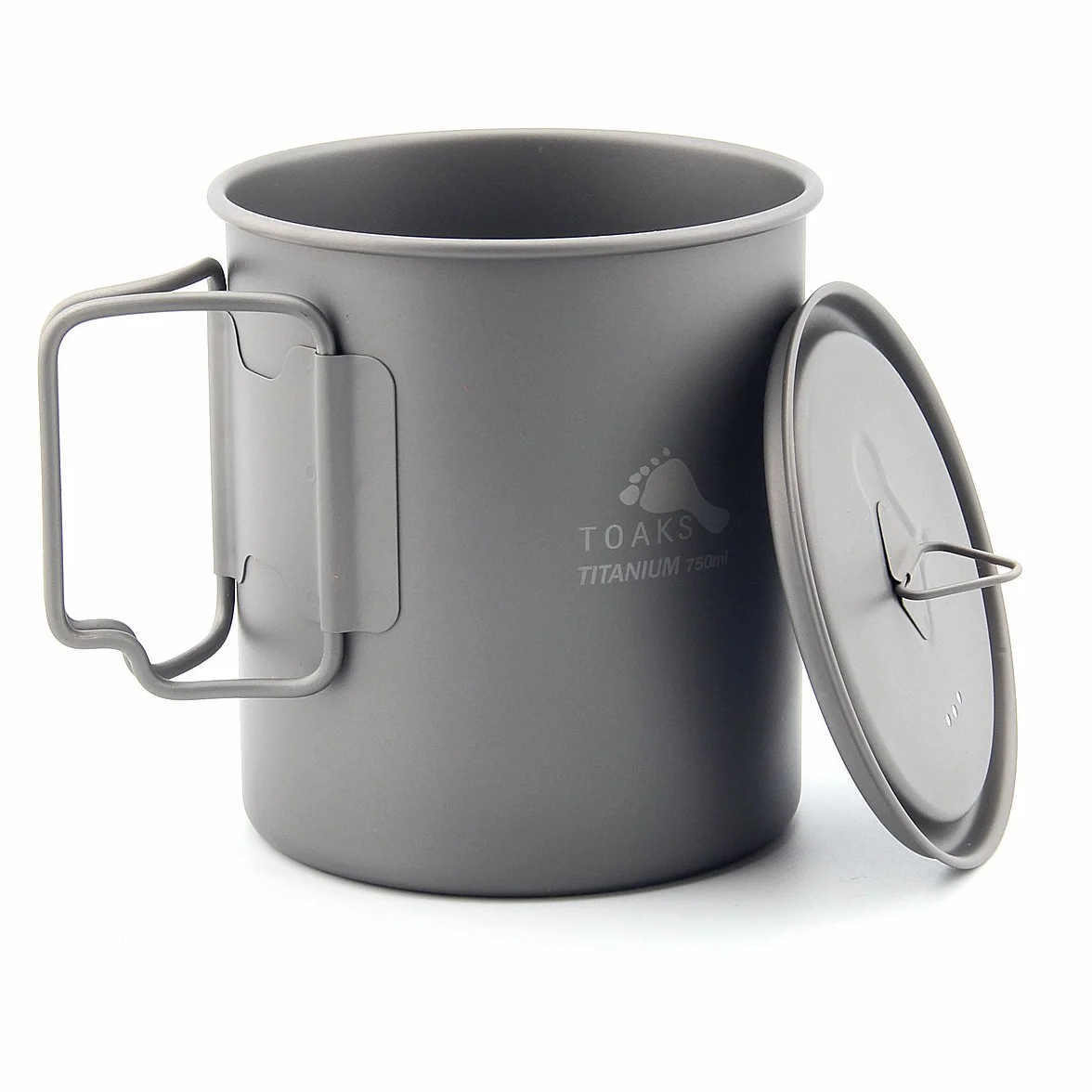 TOAKS Coupe en Titane Ultra-légère pour Camping en Plein air et Pot en Titane