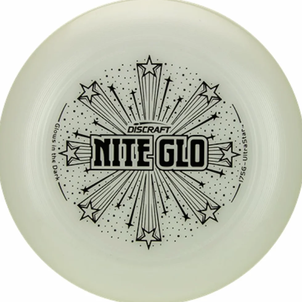 Discraft Ultra Star Frisbee 175 g Nite Glo Deluxe Packaging