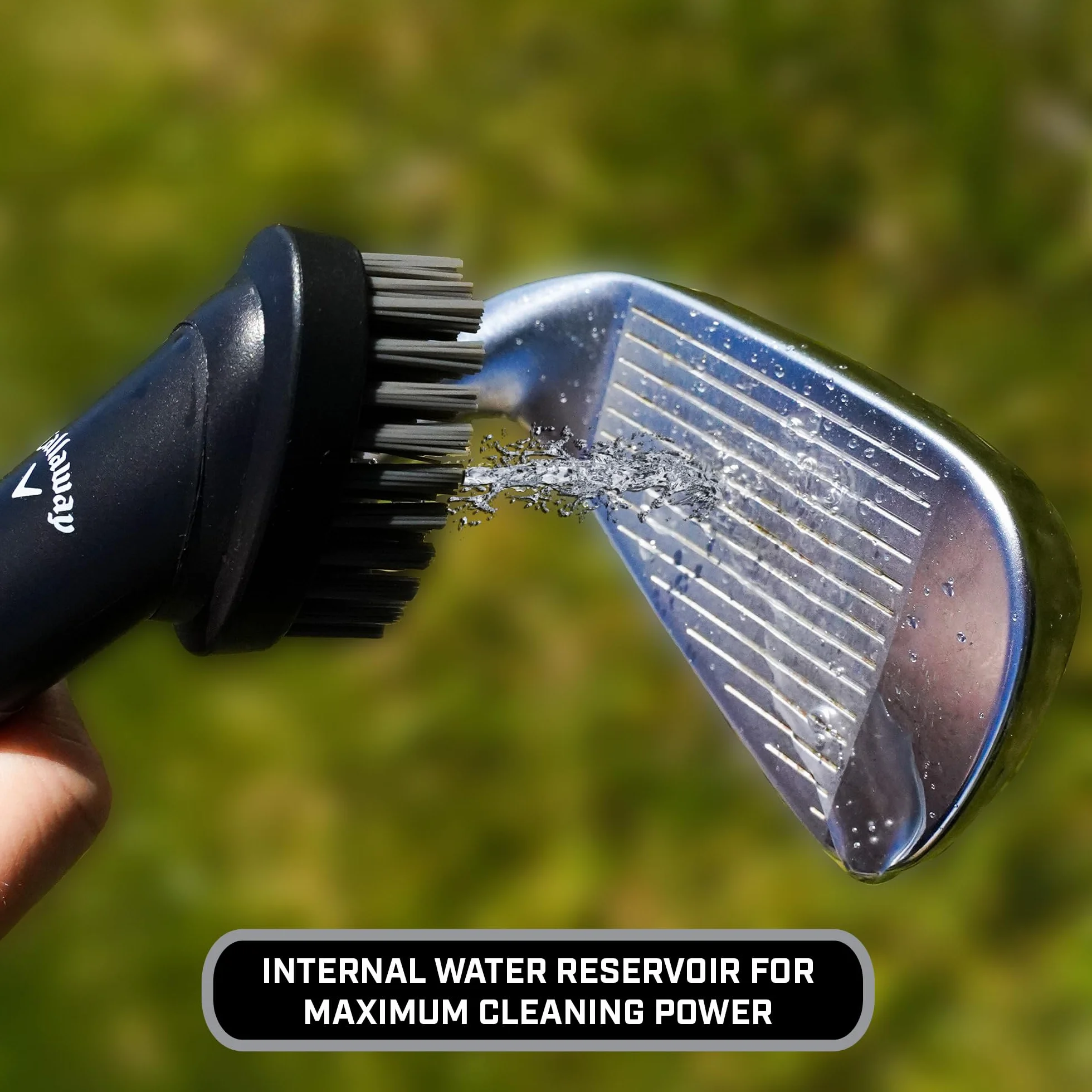 Callaway H2GO Brush Brosse pour Club de Golf Noir