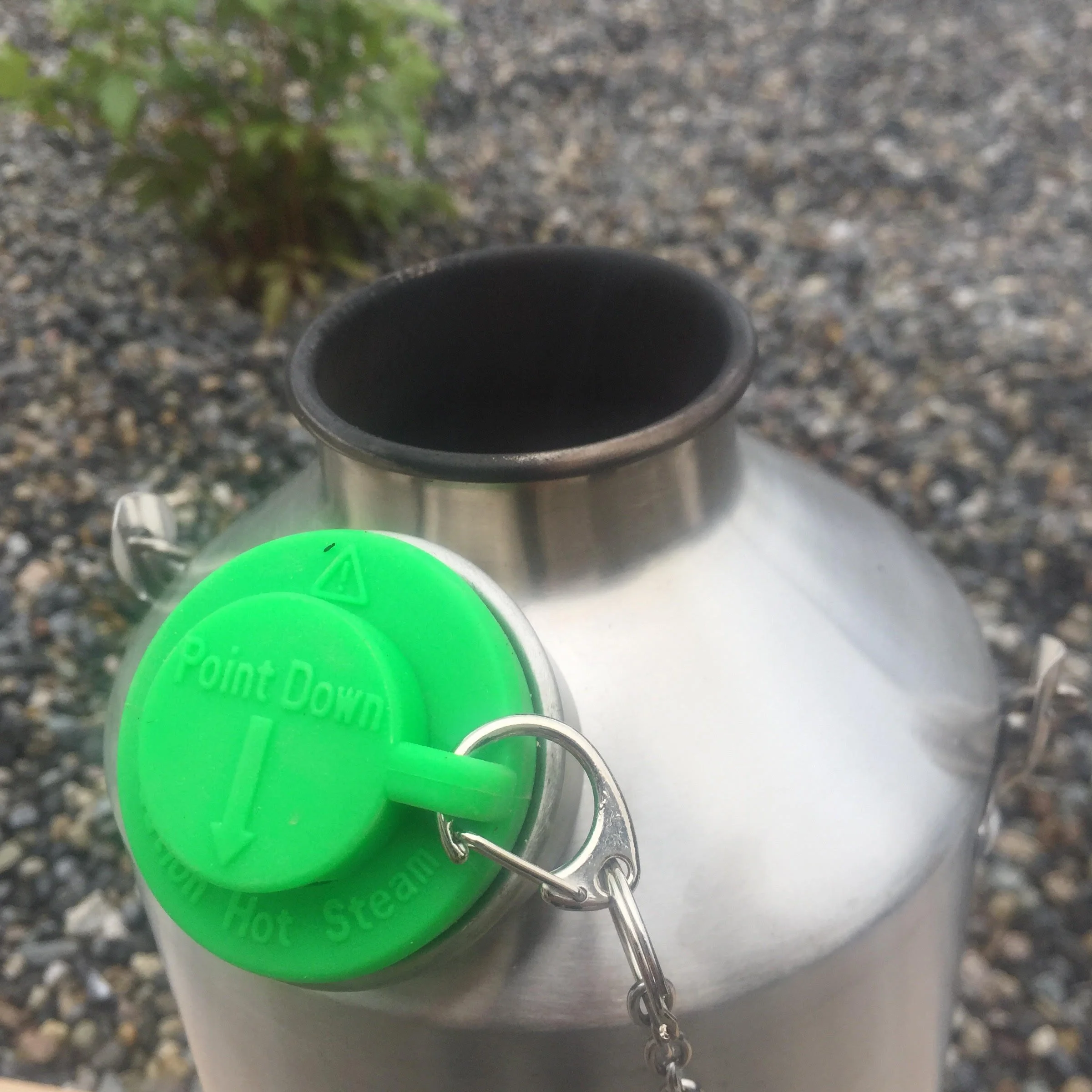 Kelly Kettle Kit de 'Scout' avec Bouilloire de 1,2l en Acier Inoxydable + Batterie de Cuisine + Support de Marmite + Sac de Transport