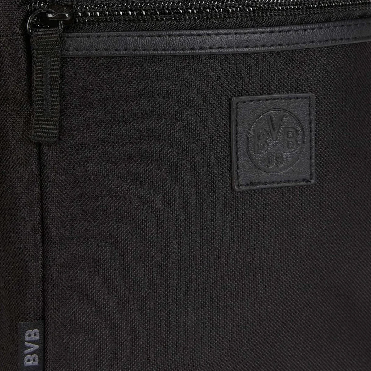 Borussia Dortmund BVB Messanger Sac Unisexe, Noir, Taille Unique