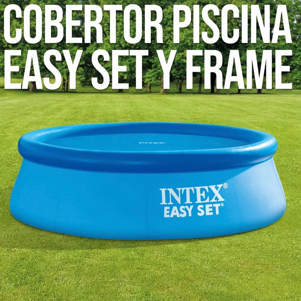 Intex Bâche Solaire pour Piscine Easy & Frame 305 cm Bleu