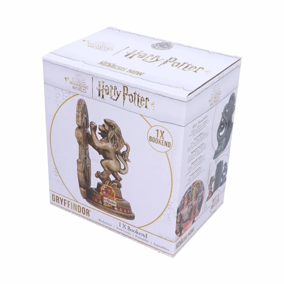 Nemesis Now Serre-Livres Harry Potter Gryffondor 20 cm Doré