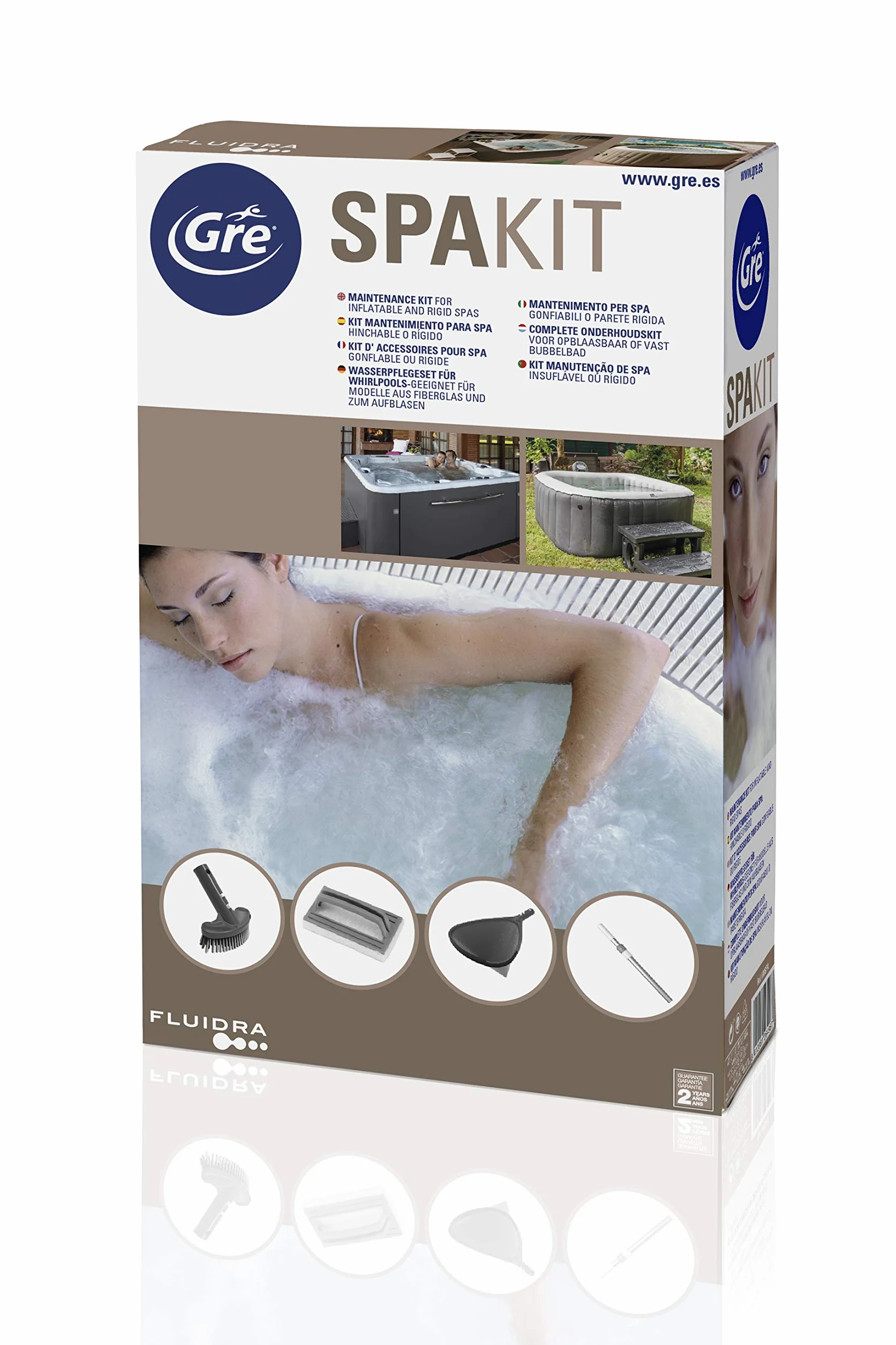 Kit Nettoyeur de Fond pour Spas Gonflables ou Rigides