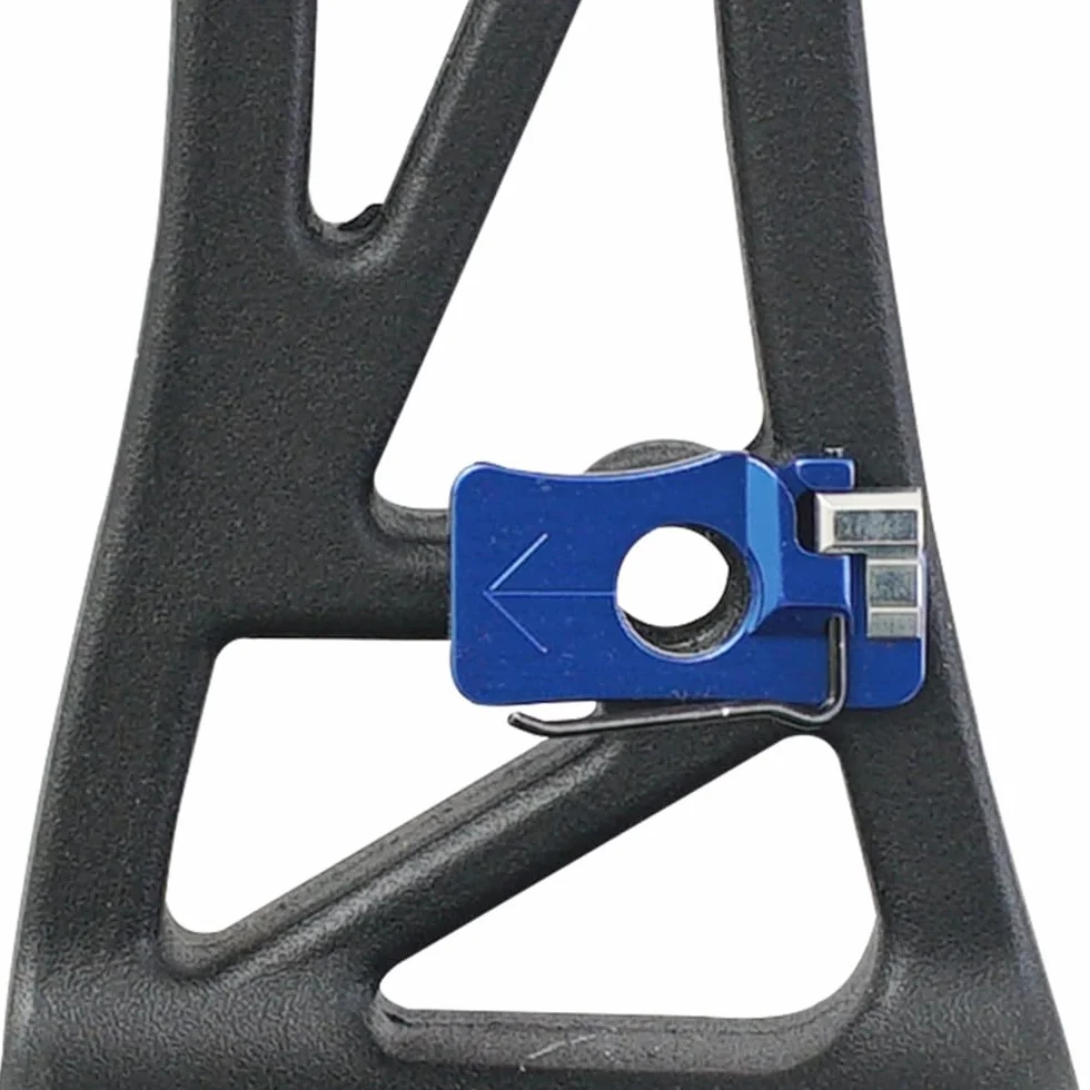 MiOYOOW Repose-flèche magnétique, support adhésif recourbé réglable, accessoire de ciblage pour arc recourbé