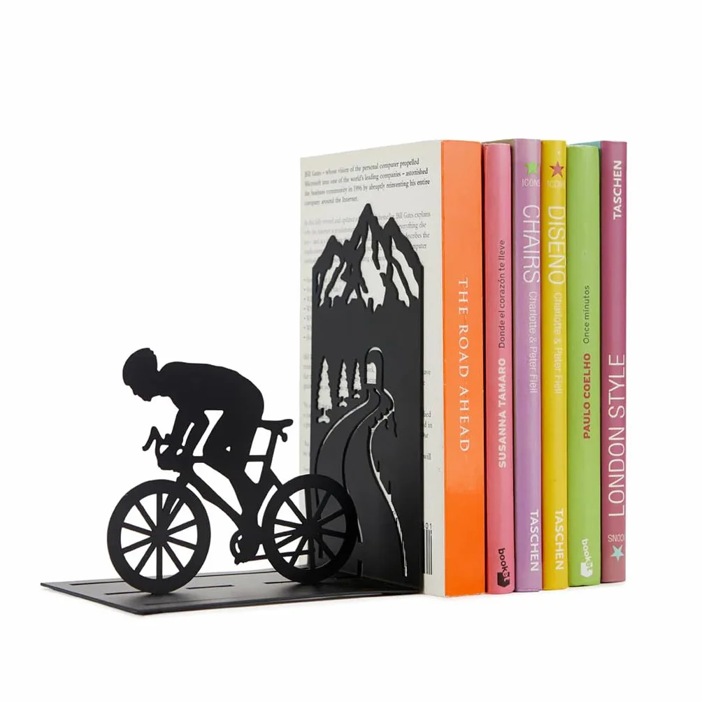 Balvi Serre-Livres Le Tour Couleur Noir Métal
