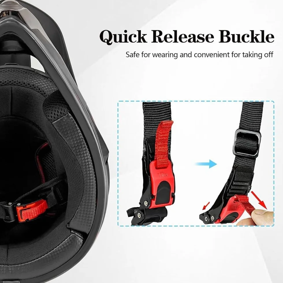 Casque Homologué Dot pour Jeunes Garçons et Filles 5-14 Ans Quad BMX MX