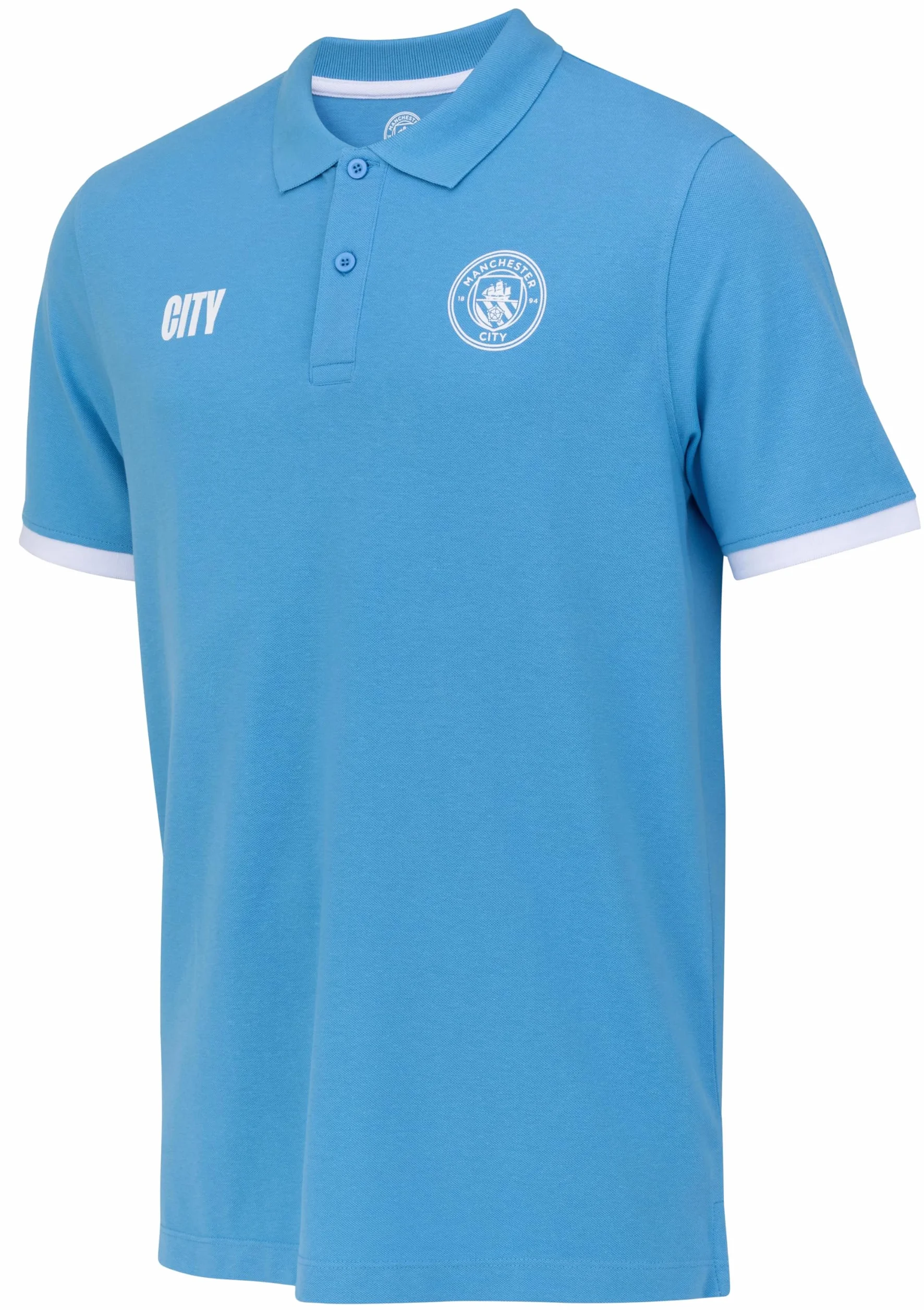 Polo Manchester City - Collection Officielle - Taille Adulte Homme