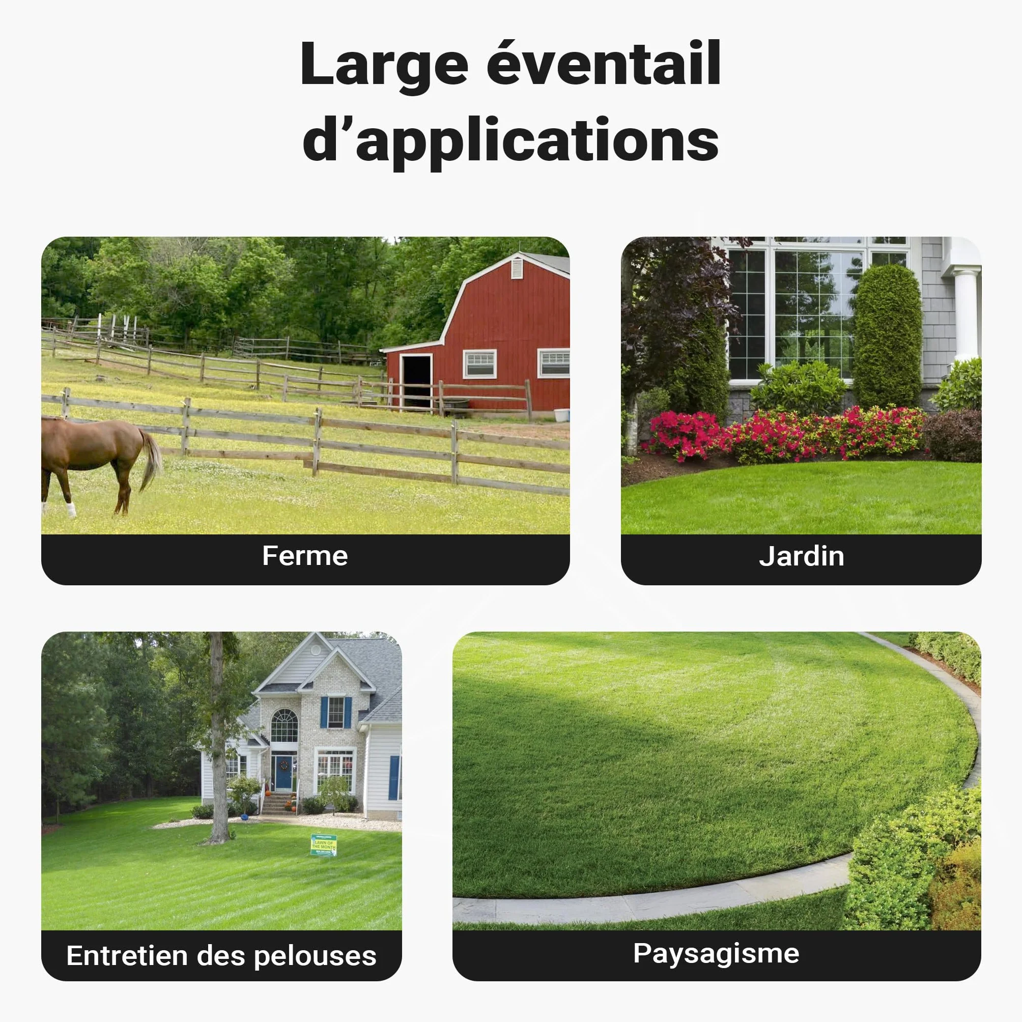 Wiltec Rouleau Épandeur Compost 1100 x 640 x 400 mm Noir Acier Revêtu par poudre 75L Poignée en T Rouleau en treillis