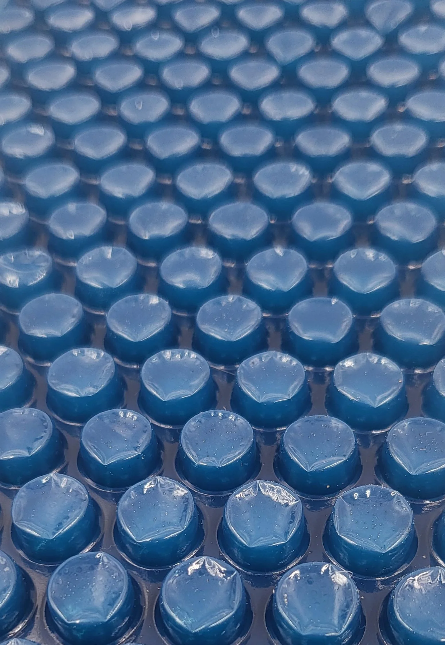 Bâche à Bulles Eco-Responsable Piscine Enterrée Hors-Sol ECOFILM Bleu Nuit 180 microns Anti UV