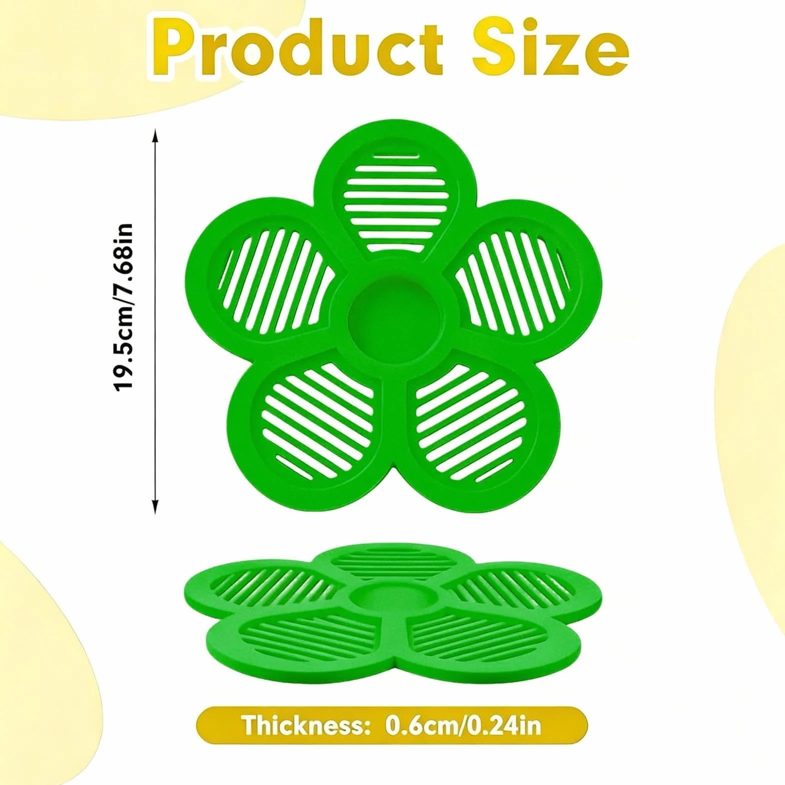 Île flottante Delle 19,5 cm pour papillons jardin étang piscine