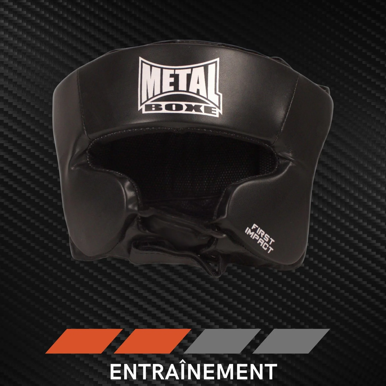 METAL BOXE Casque de Boxe Semi-intégral