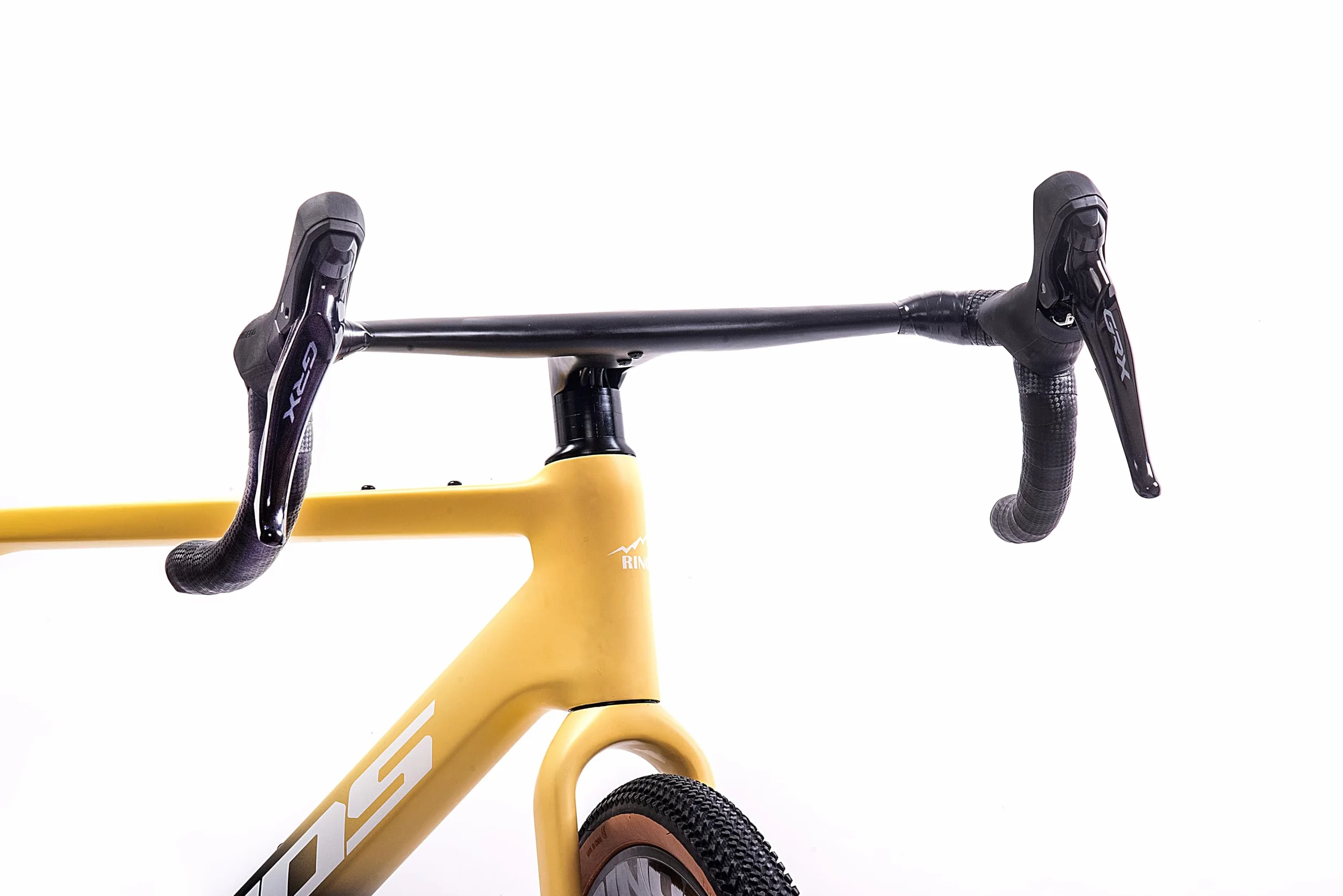 Rinos Sandman 6 Vélo Gravel Carbone 9,8 kg GRX 600 2x11 Vitesses Freins Hydrauliques Pneus 700x40C Bikepacking