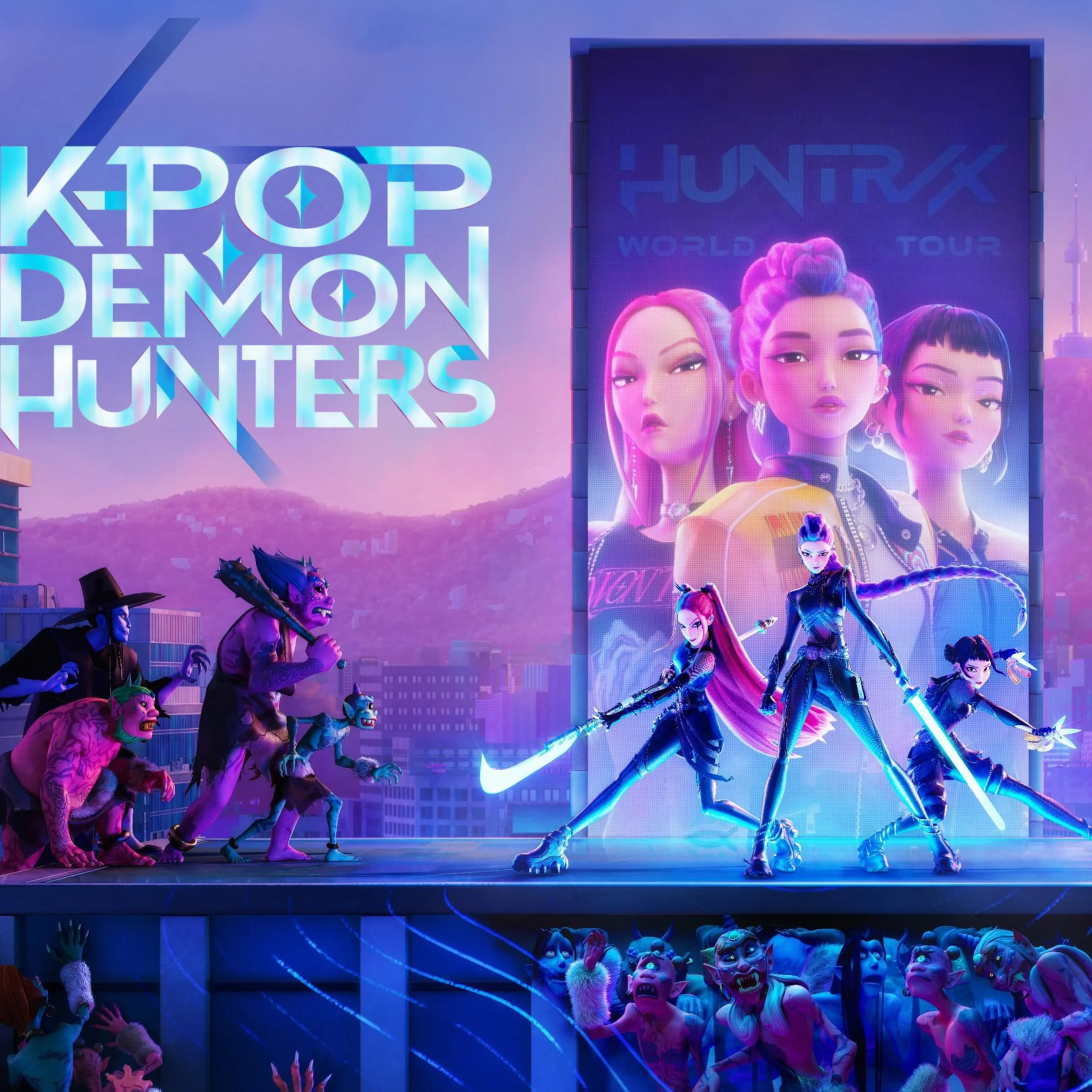 KPop Demon Hunters 40 sachets figurines autocollants officiels Netflix