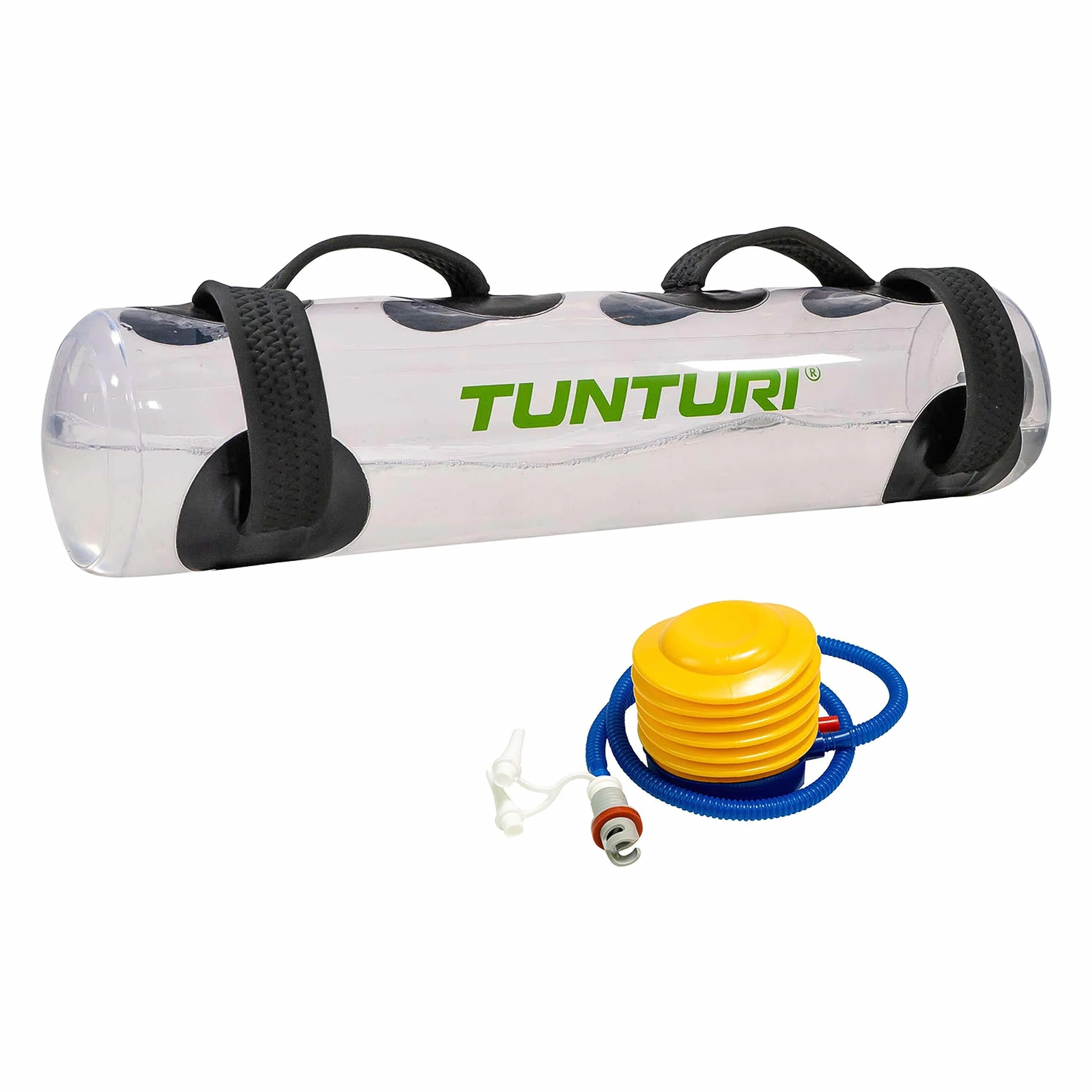 Tunturi Powerbag 20kg - Sac de Sable d'entraînement de Force - Aquabag avec Application