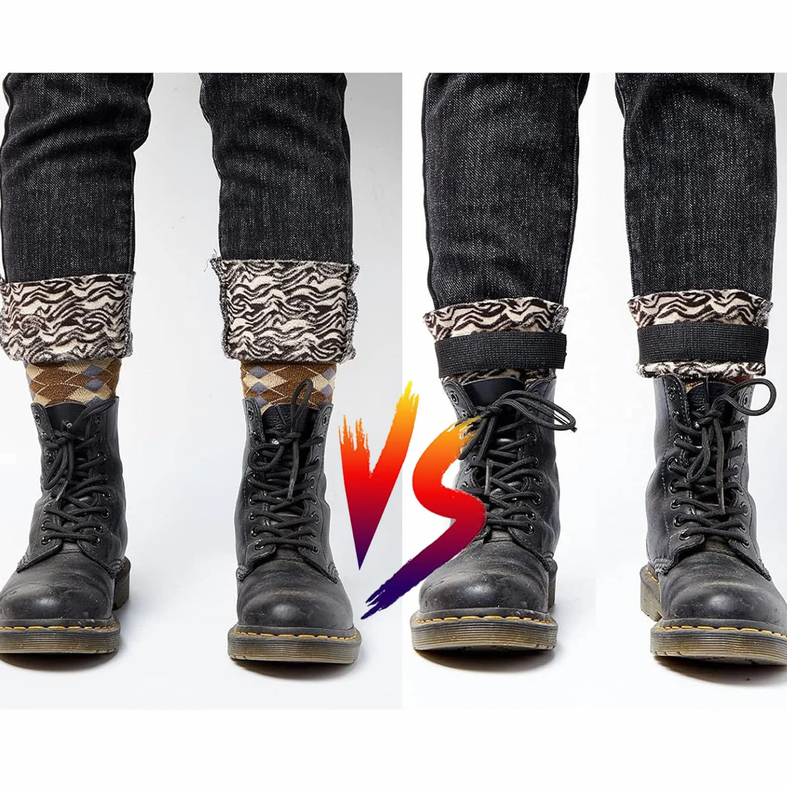 Clips de Pantalon pour Vélo Bandes Élastiques Fitness Randonnée Pêche Chasse Cyclisme
