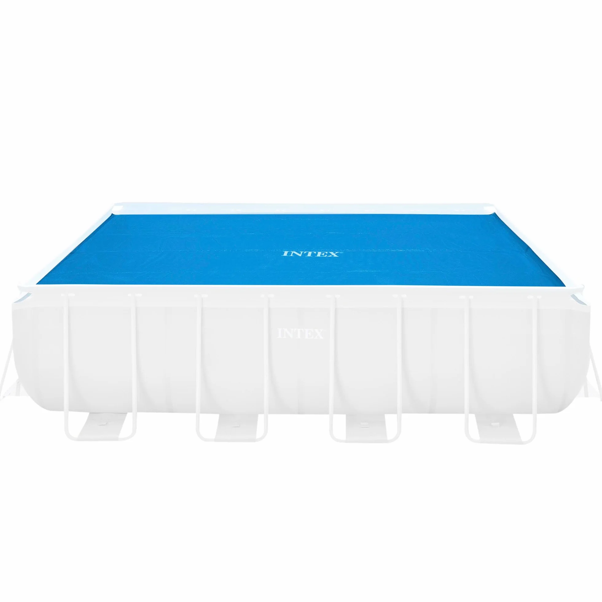 Intex Bâche Solaire rectangulaire Ultra Frame 488 x 244 cm Bleu
