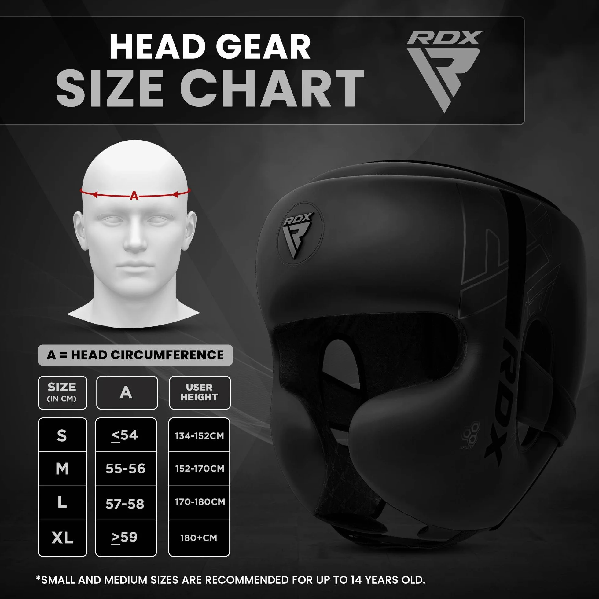 RDX Casque Boxe MMA Maya Hide Cuir Protection Tête Entraînement Muay Thai Kickboxing