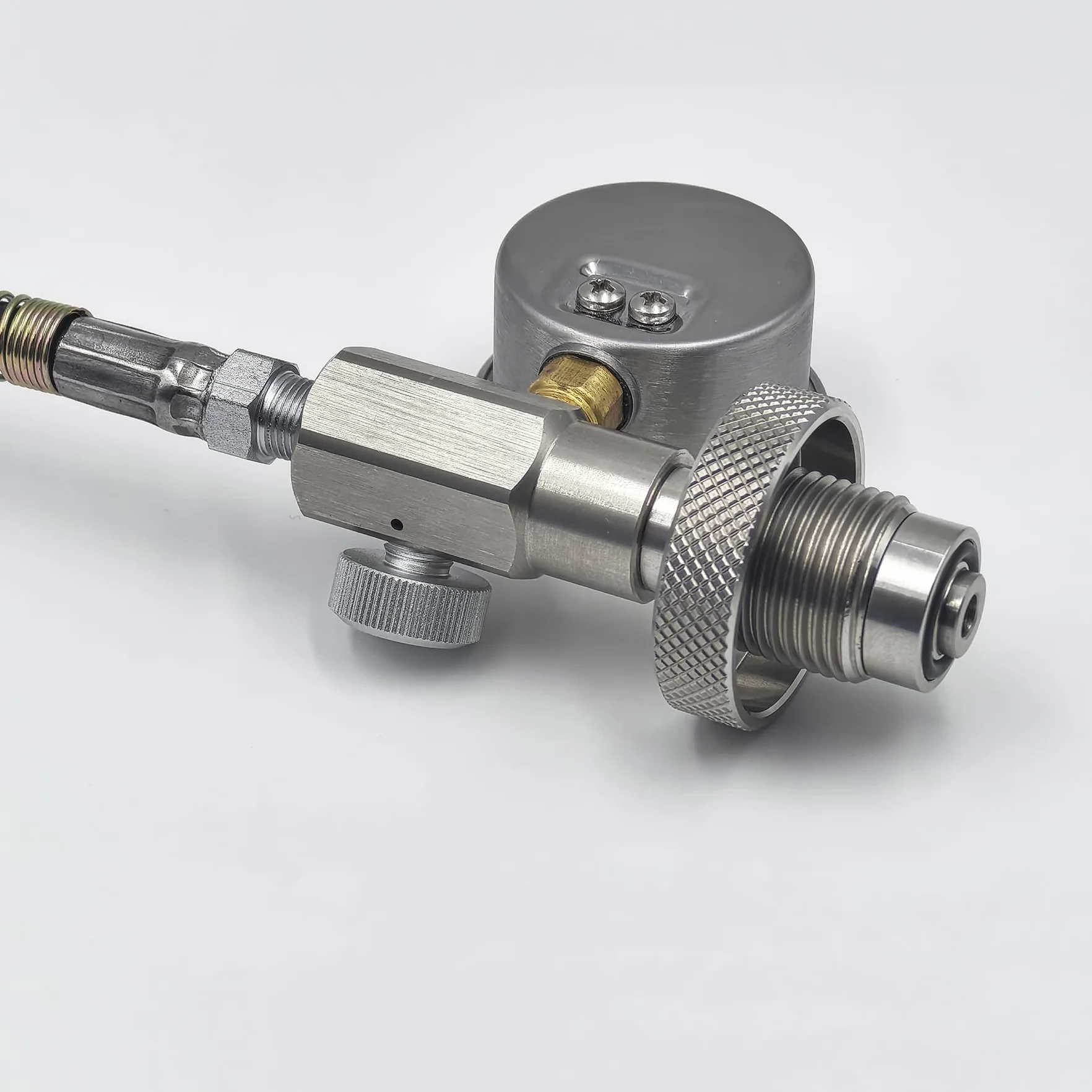 DRYHTEN Réservoir à air comprimé G5/8 (5/8BSPP) - Station de remplissage DIN - Adaptateur de valve HPA - Pour plongée