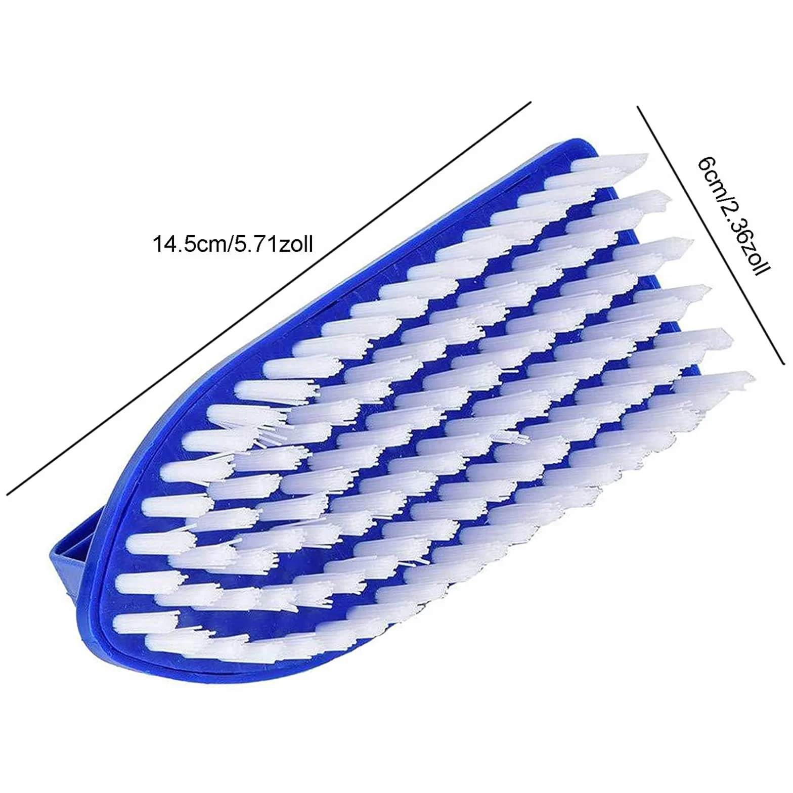 Brosse de Piscine 2 Pcs - Outil de Nettoyage avec Manche Plastique