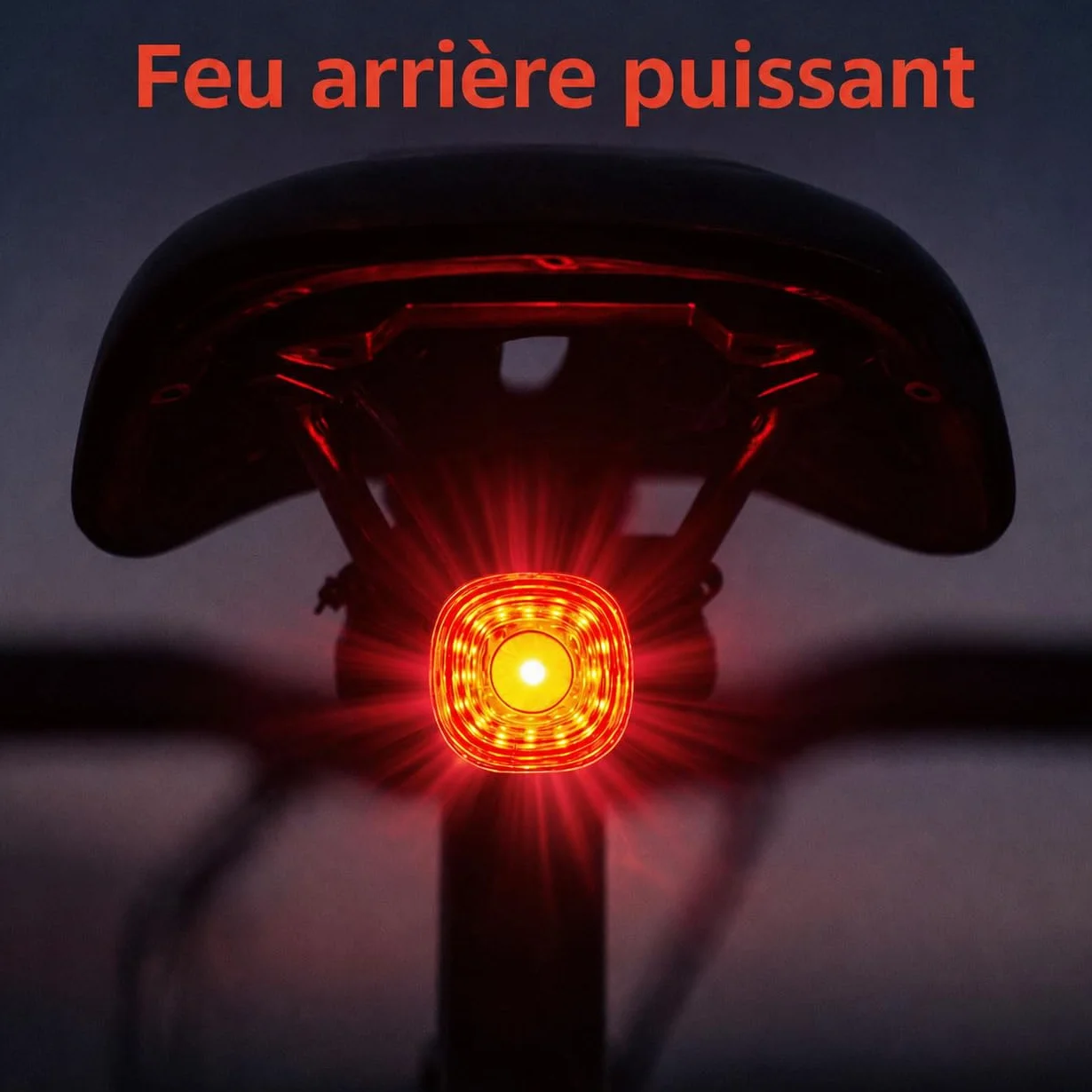 Kit Éclairage Vélo 4 en 1 Lumiere Velo Avant LED 400 Lumens Rechargeable Lampe Velo Arriere Sonnette Velo Electronique 120 DB Bandeau Reflechissant – Etanche IP66