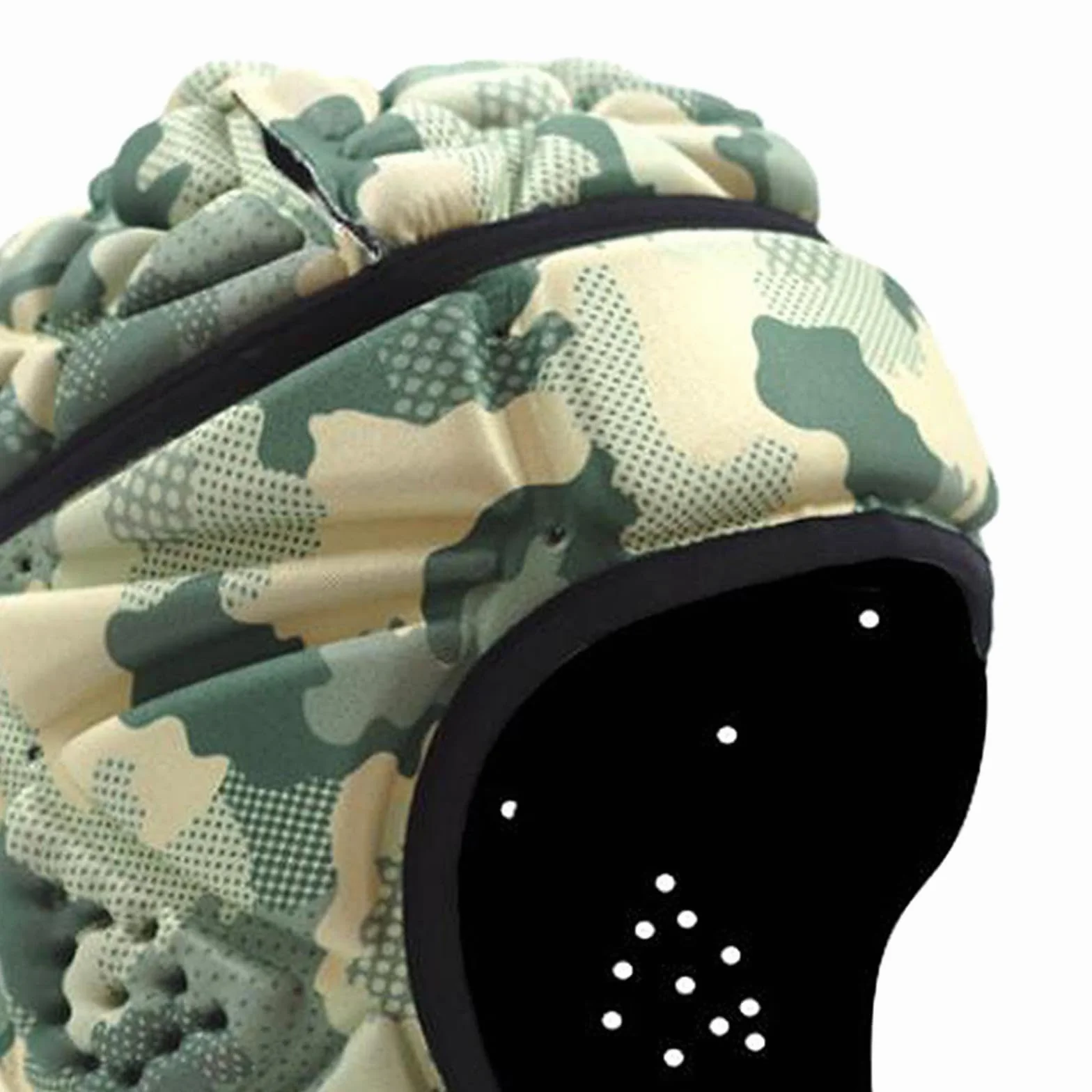 Rockible Casque de Rugby pour Enfants et Besoins Spéciaux - Garde-Tête Rembourré pour Football et Sports - Head Protector pour Gardien