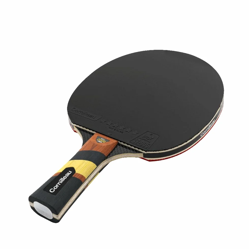 CORNILLEAU Excell 2000 Carbon Raquette de ping-pong d'intérieur Off/Off+ ITTF 6 étoiles