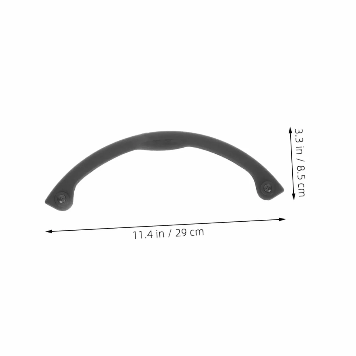 Healifty Protections de Snowboard en Caoutchouc Antichoc 2 Pièces Bandes Pare-Chocs pour Nose et Tail Adhésives et Légères Accessoire Protège-Skateboard Usage Sportif et Plein Air