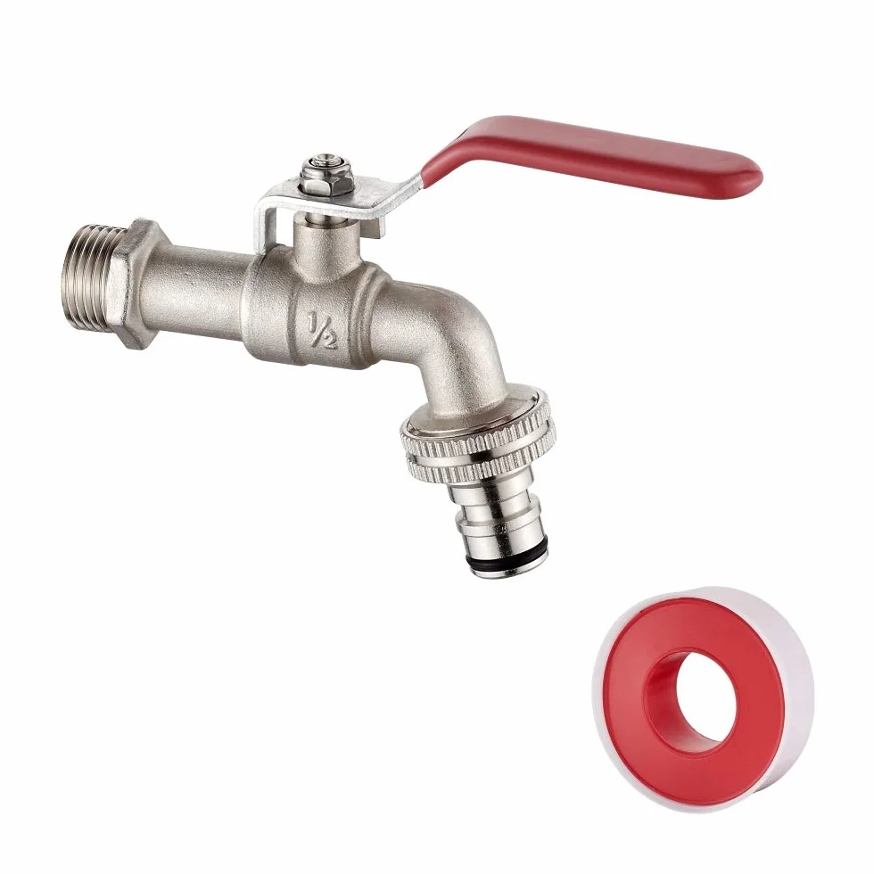 Ibergrif Robinet Exterieur Jardin 1/2 Antigel -10°C Résistance Haute Température 120°C Laiton