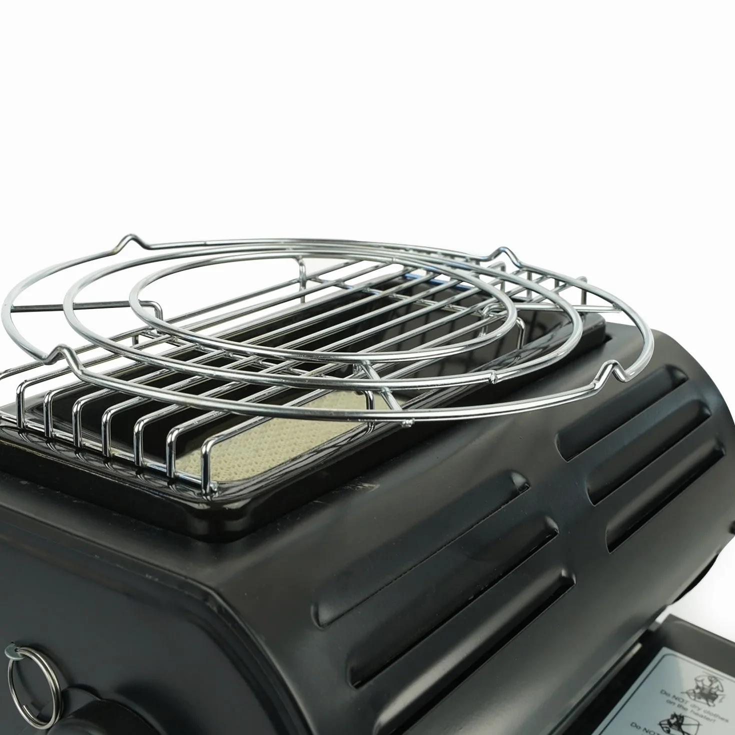 Chauffage à gaz portable réglable avec 4 cartouches de gaz pour terrasse